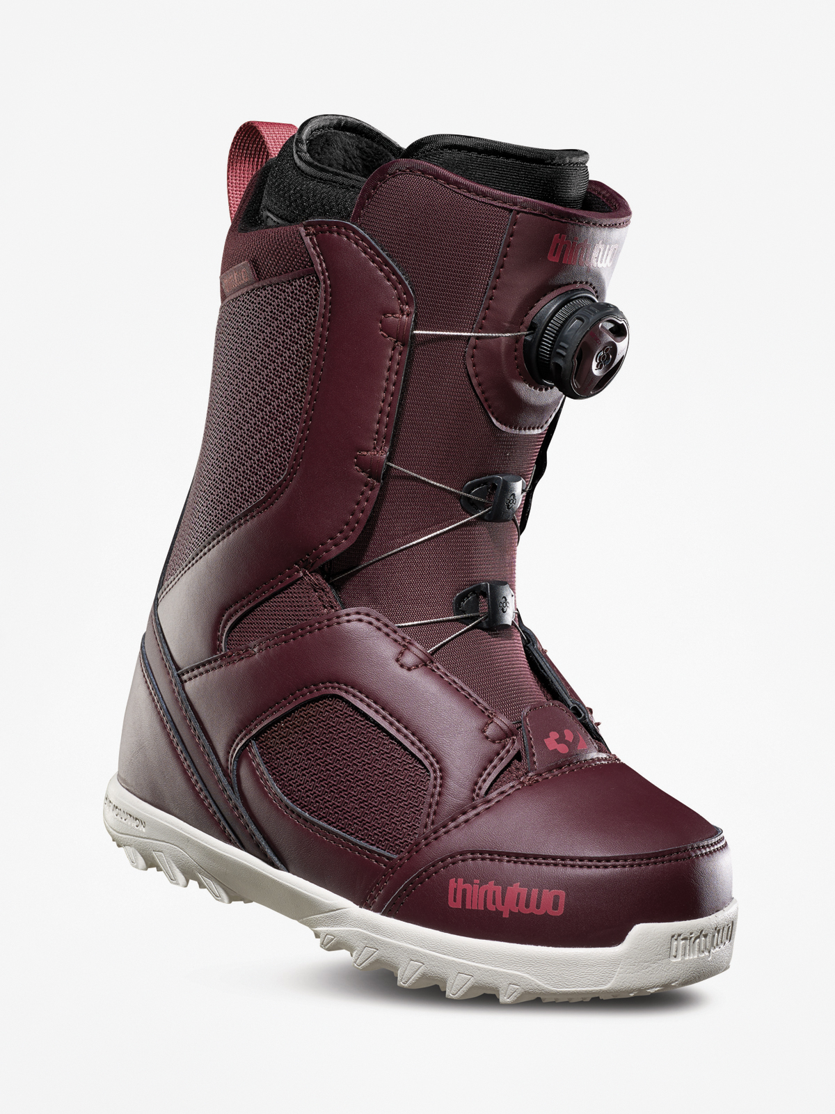 Damskie Buty snowboardowe ThirtyTwo Stw Boa (burgundy)