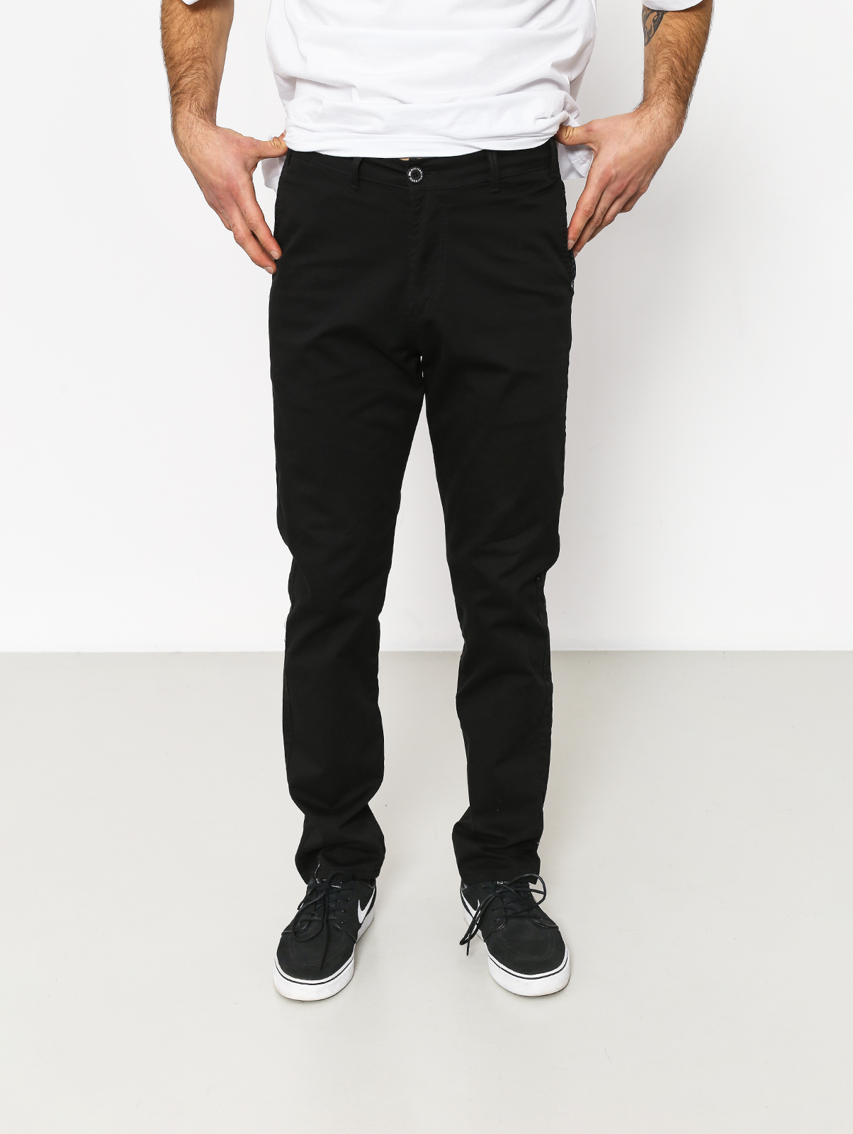 Spodnie Malita Chino Low Stride (black)