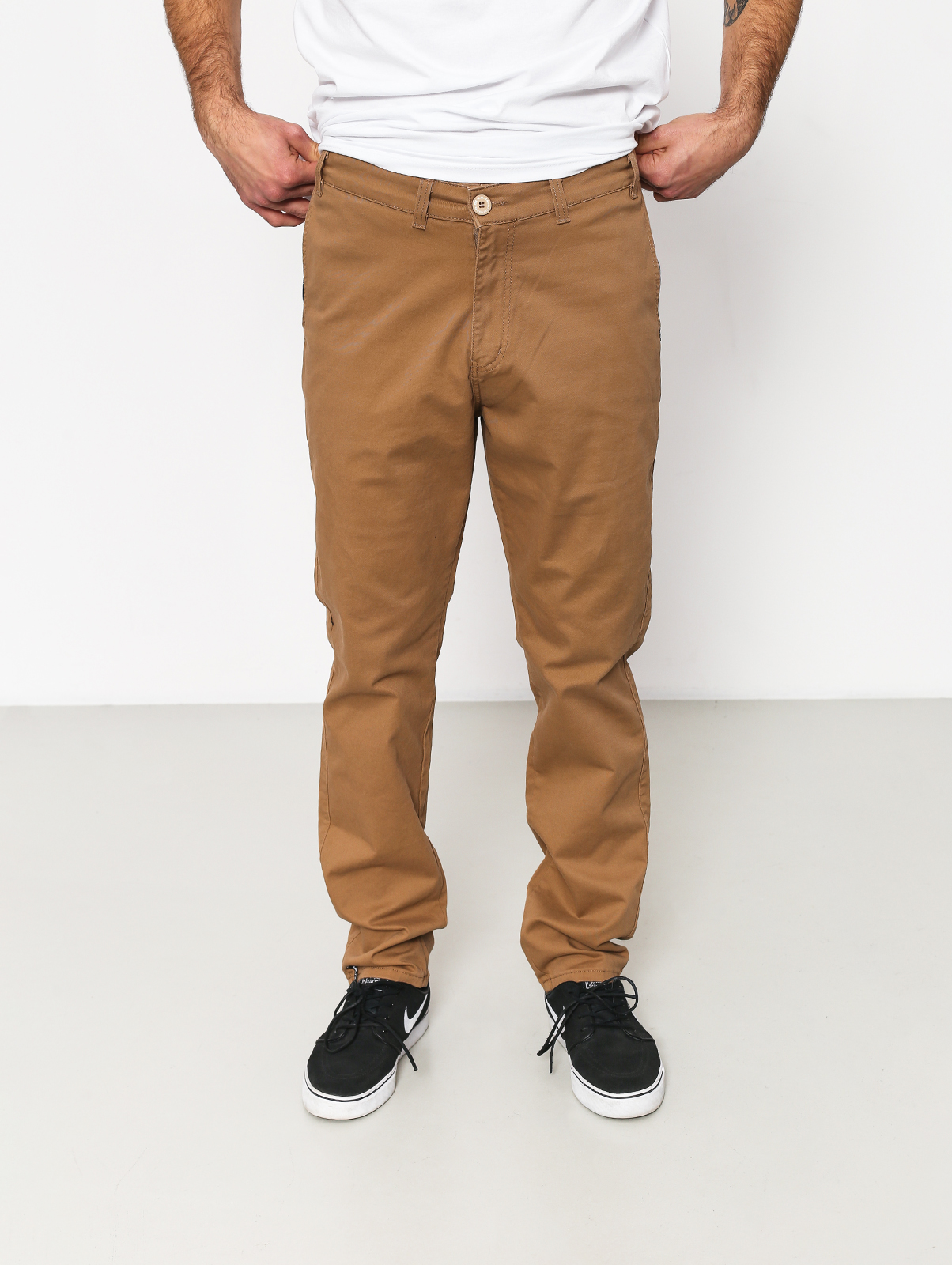 Spodnie Malita Chino Low Stride (beige)
