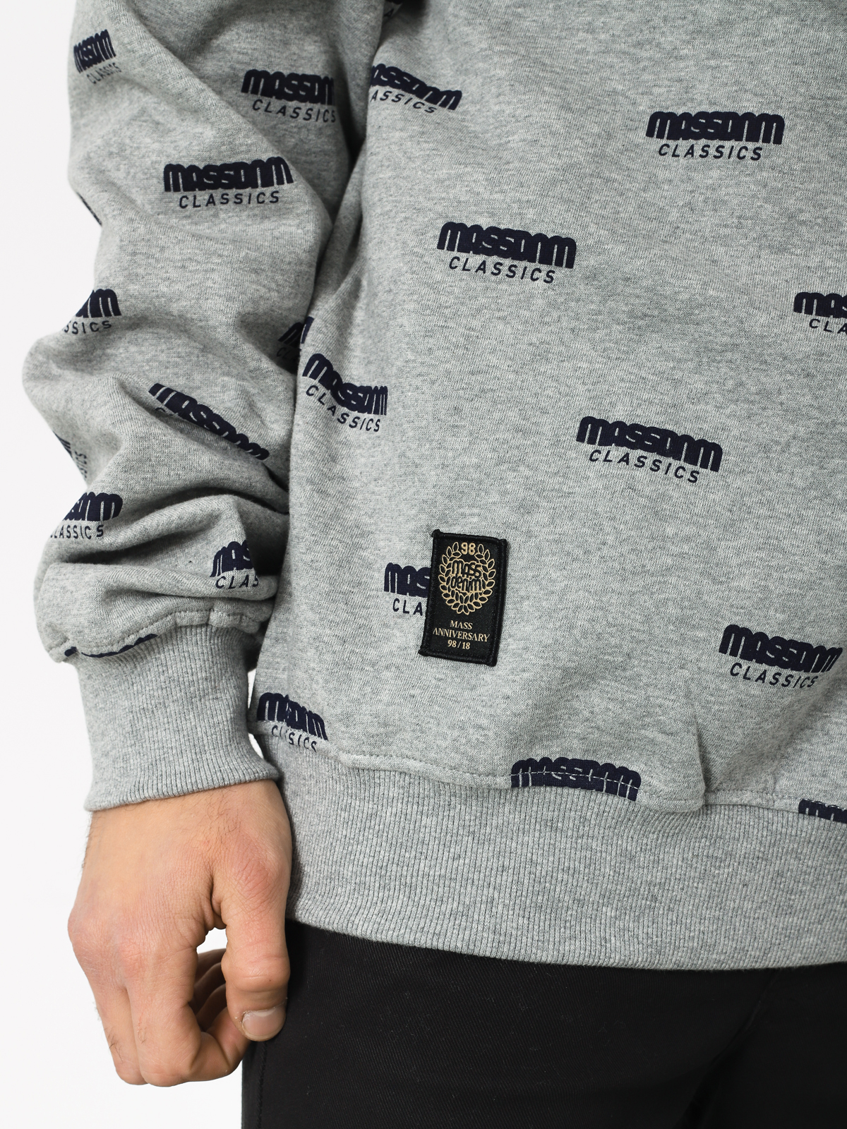 Bluza MassDnm Original (light heather grey)