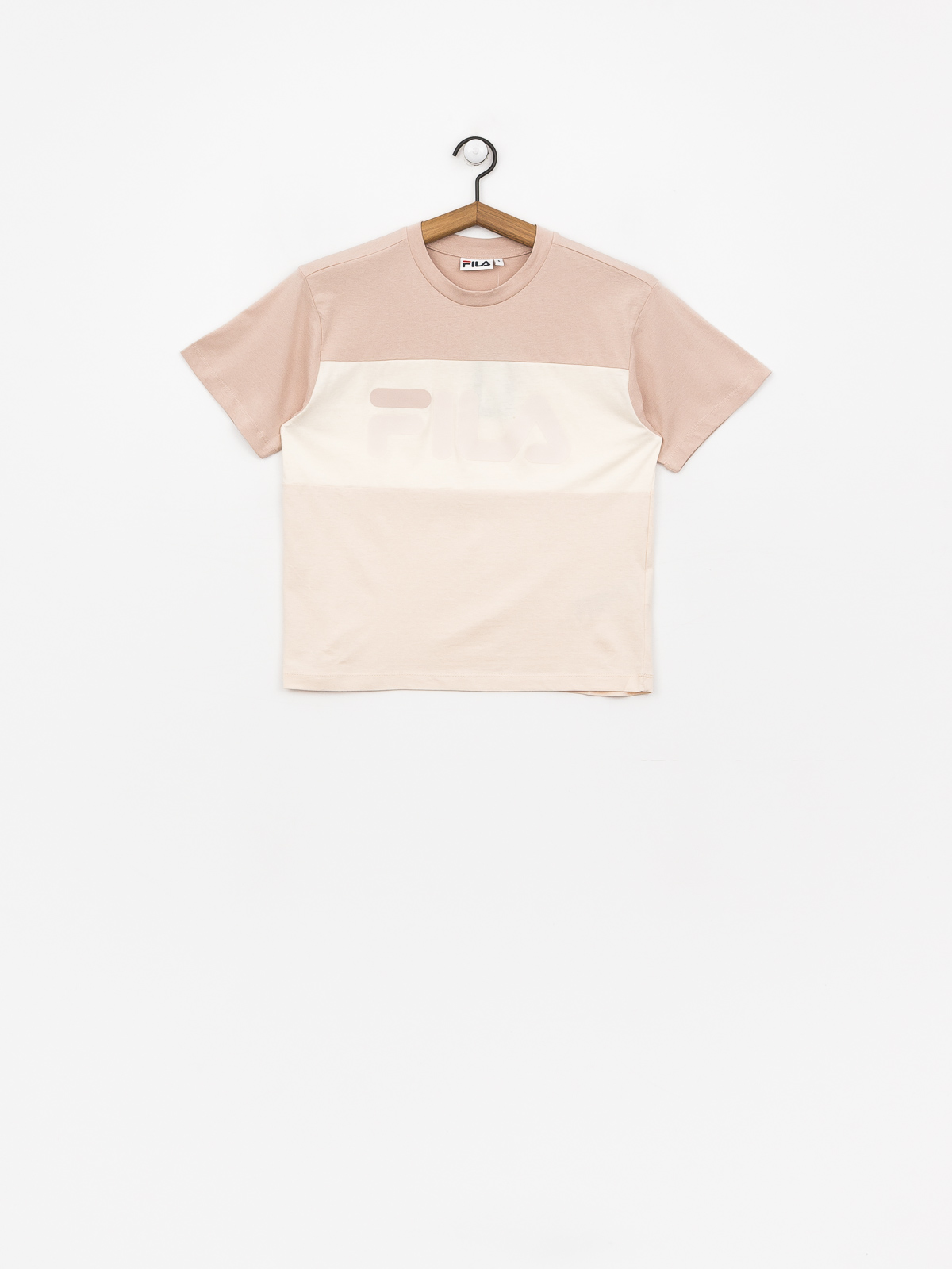 T-shirt Fila Allison Wmn (pink tint/eggfrog/mushroom)