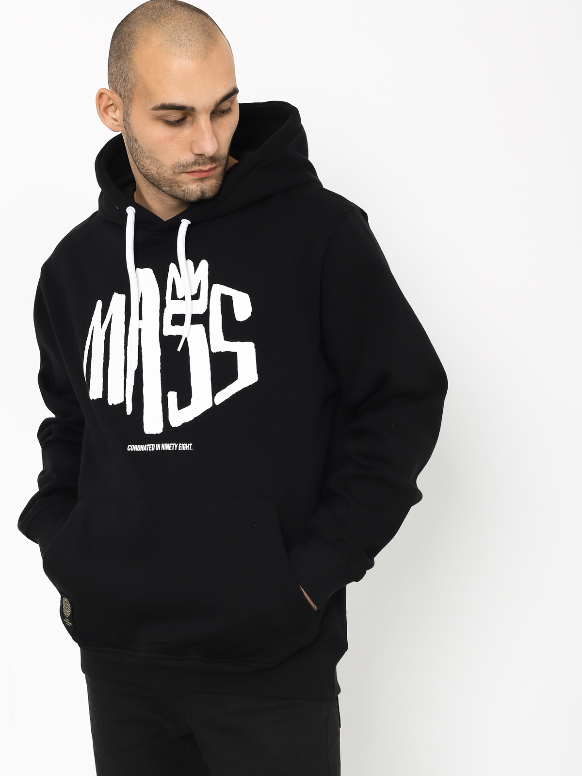Bluza z kapturem MassDnm Crown HD (black)