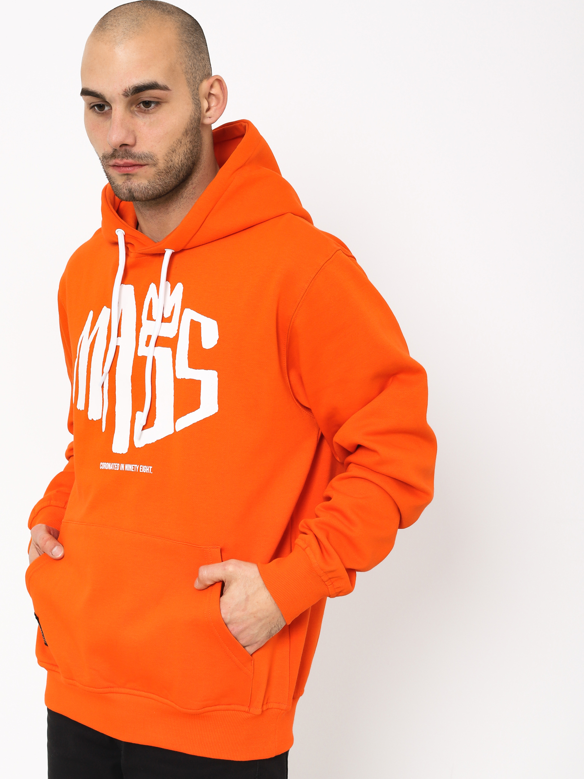 Bluza z kapturem MassDnm Crown HD (orange)