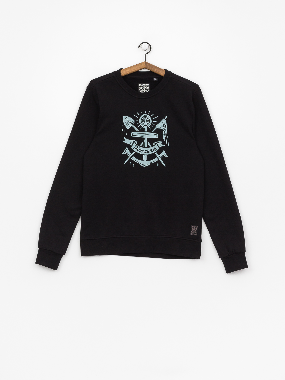 Bluza Element Pioneers Crew (flint black)