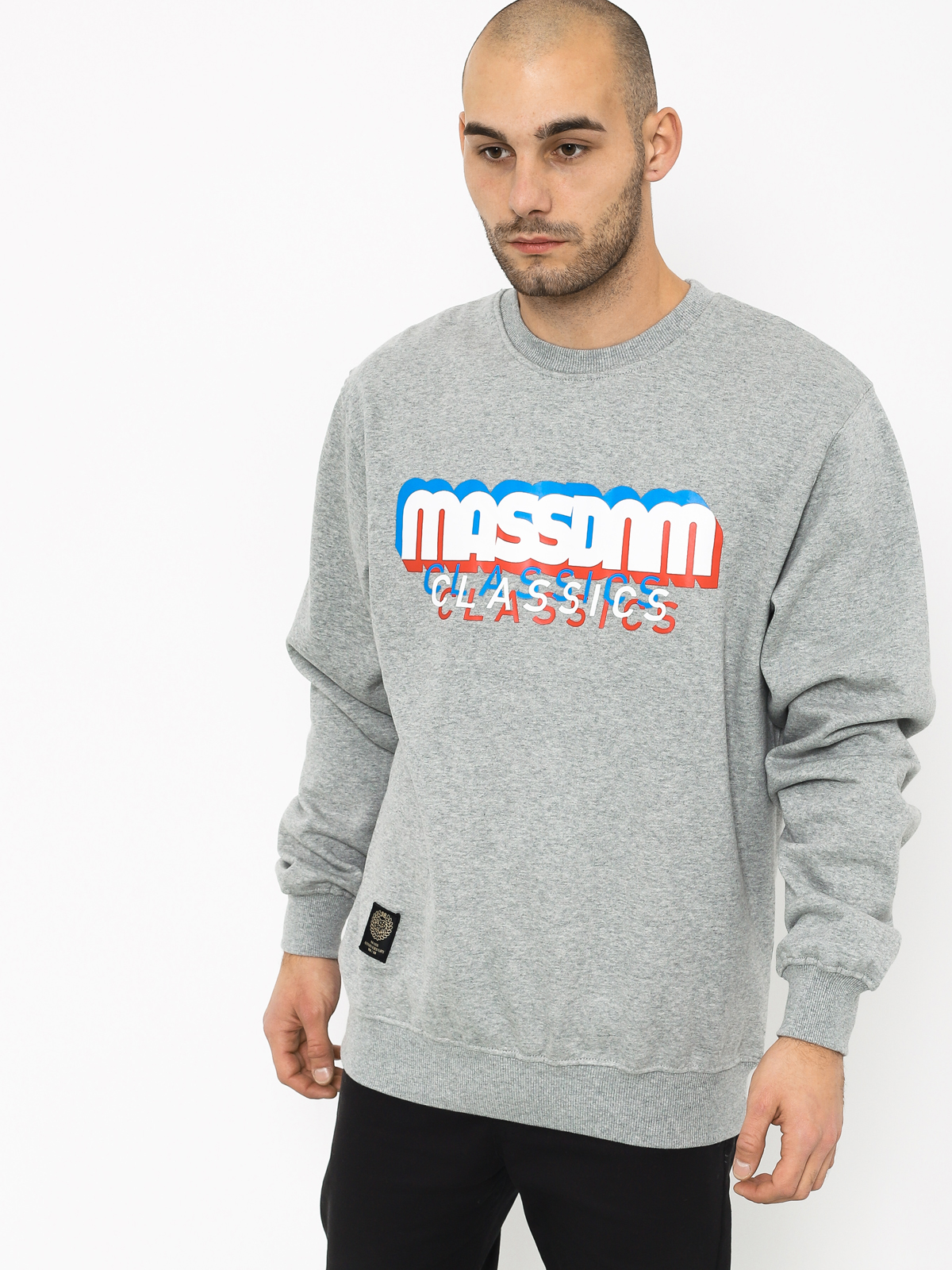 Bluza MassDnm Sacrifice (light heather grey)