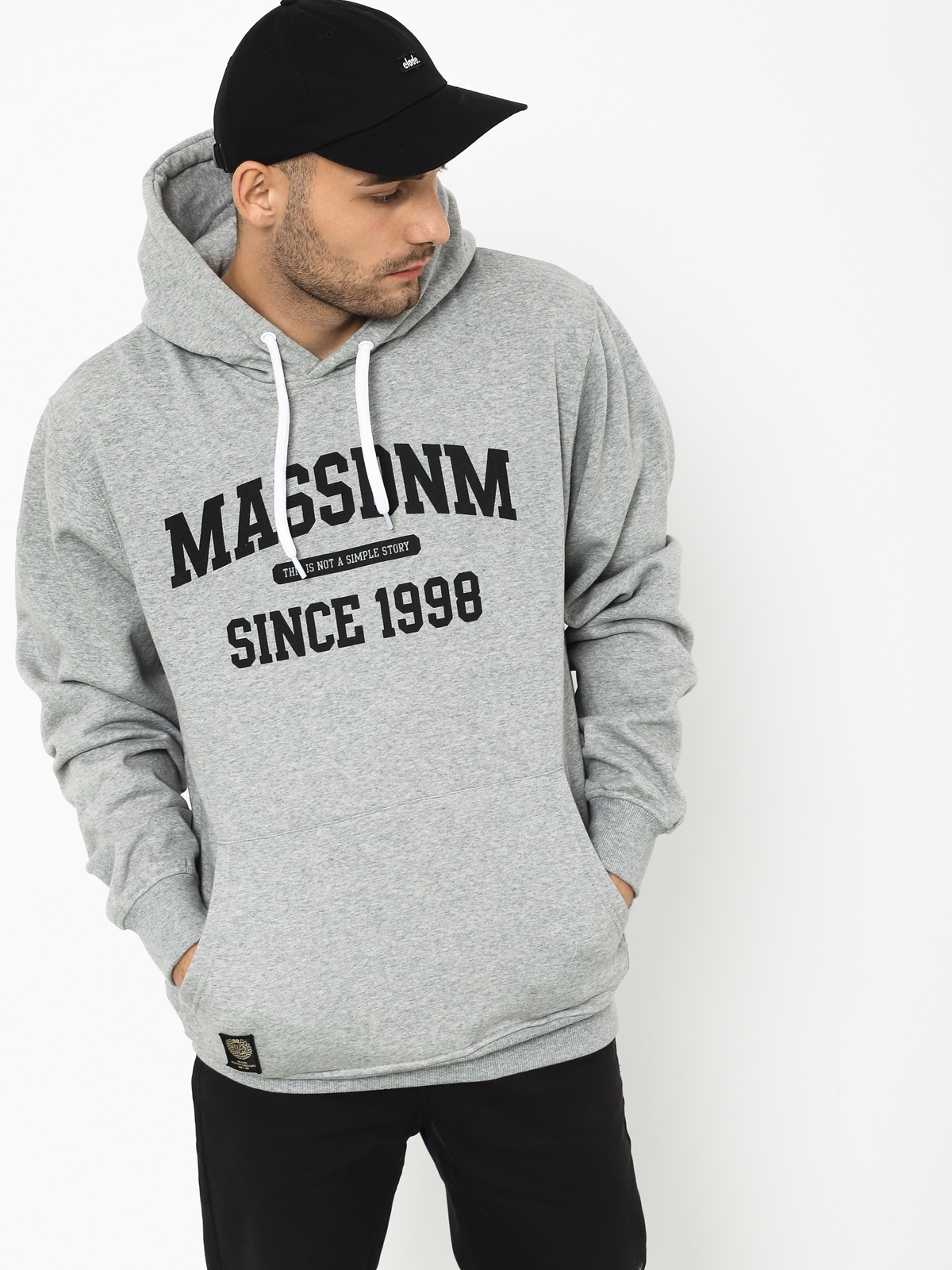 Bluza z kapturem MassDnm Campus HD (light heather grey)