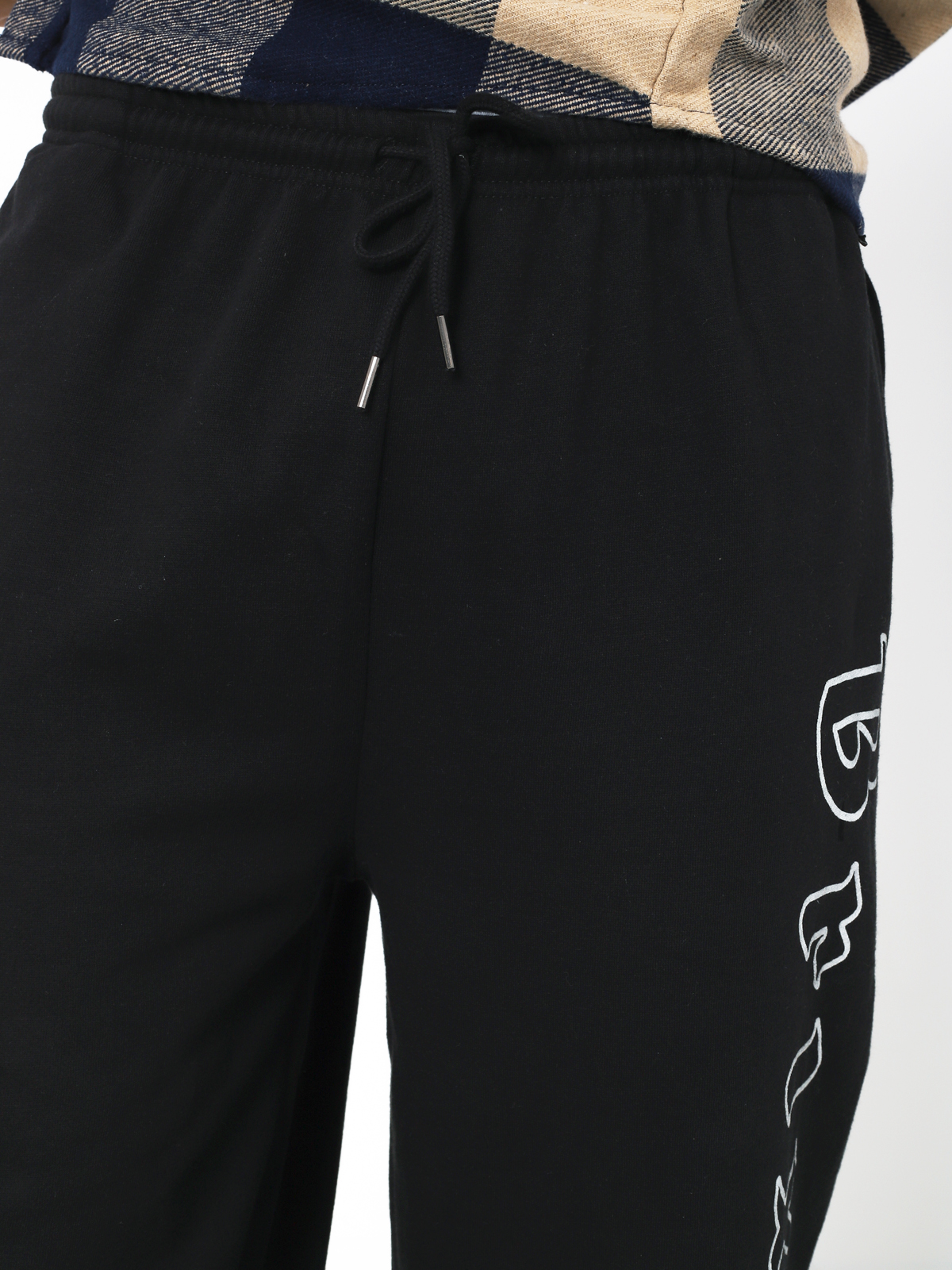Spodnie Brixton Proxy Sweatpant (black/white)