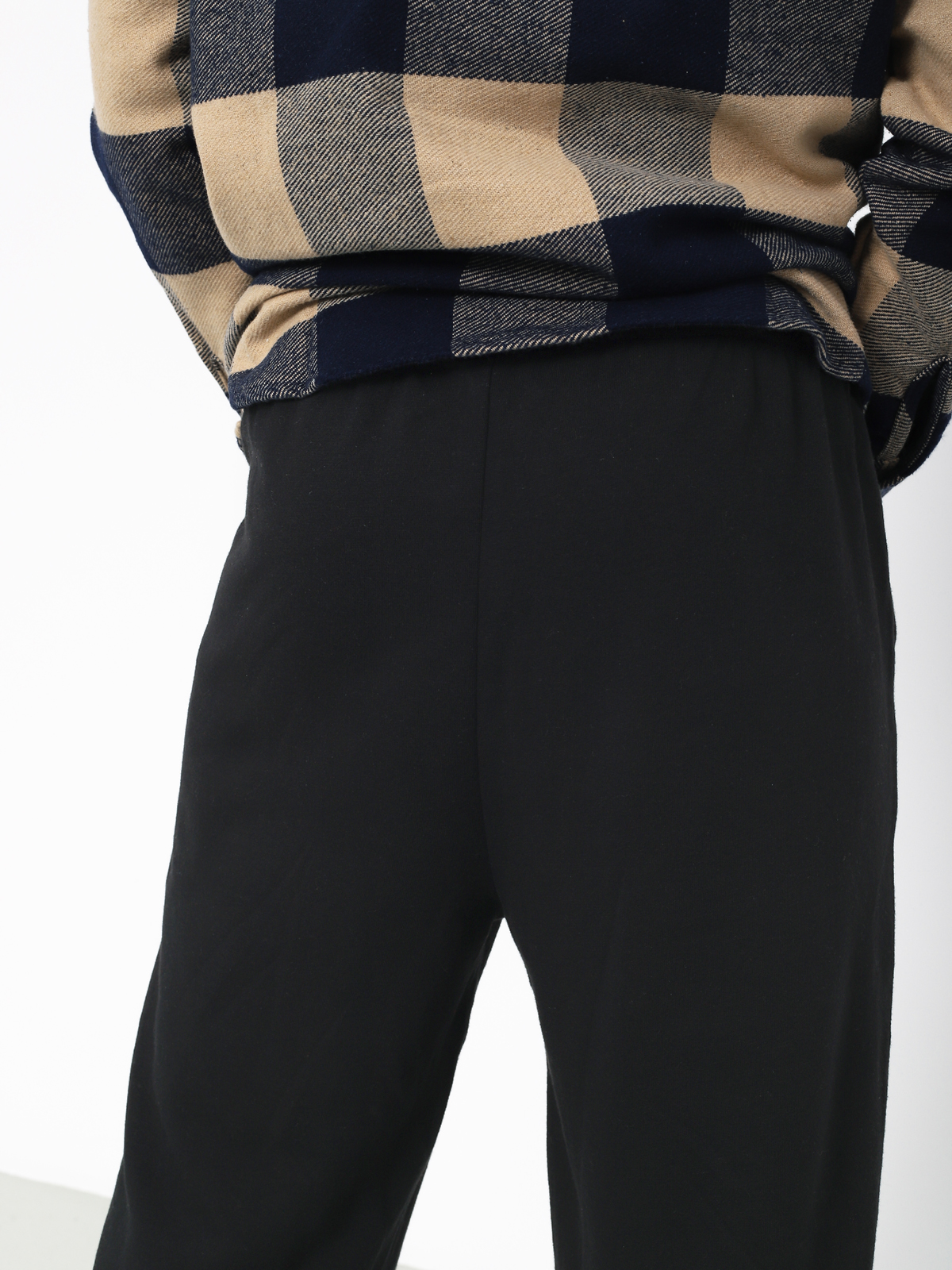 Spodnie Brixton Proxy Sweatpant (black/white)