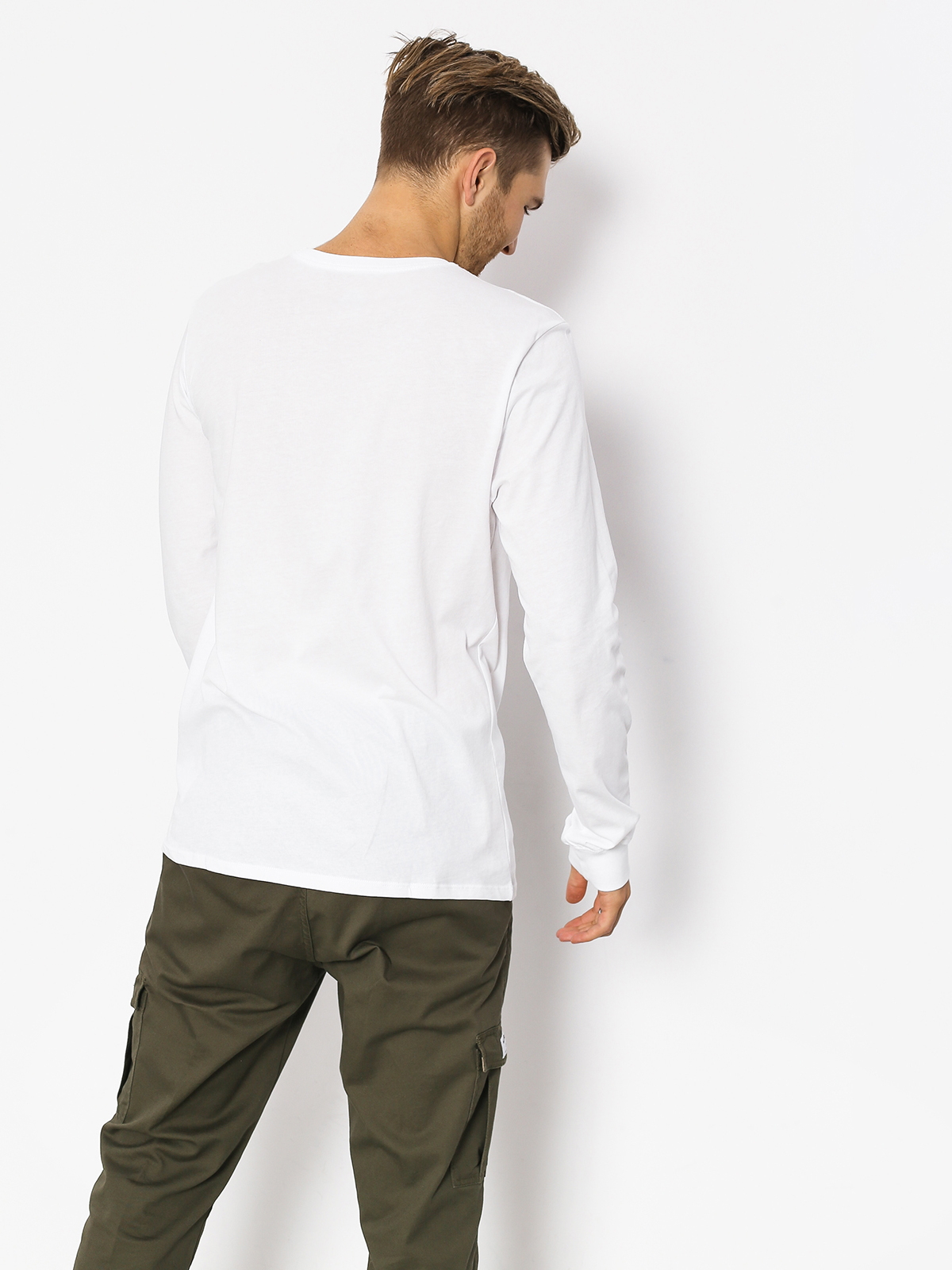 Longsleeve Nike SB Sb Backwards (white/blue force)