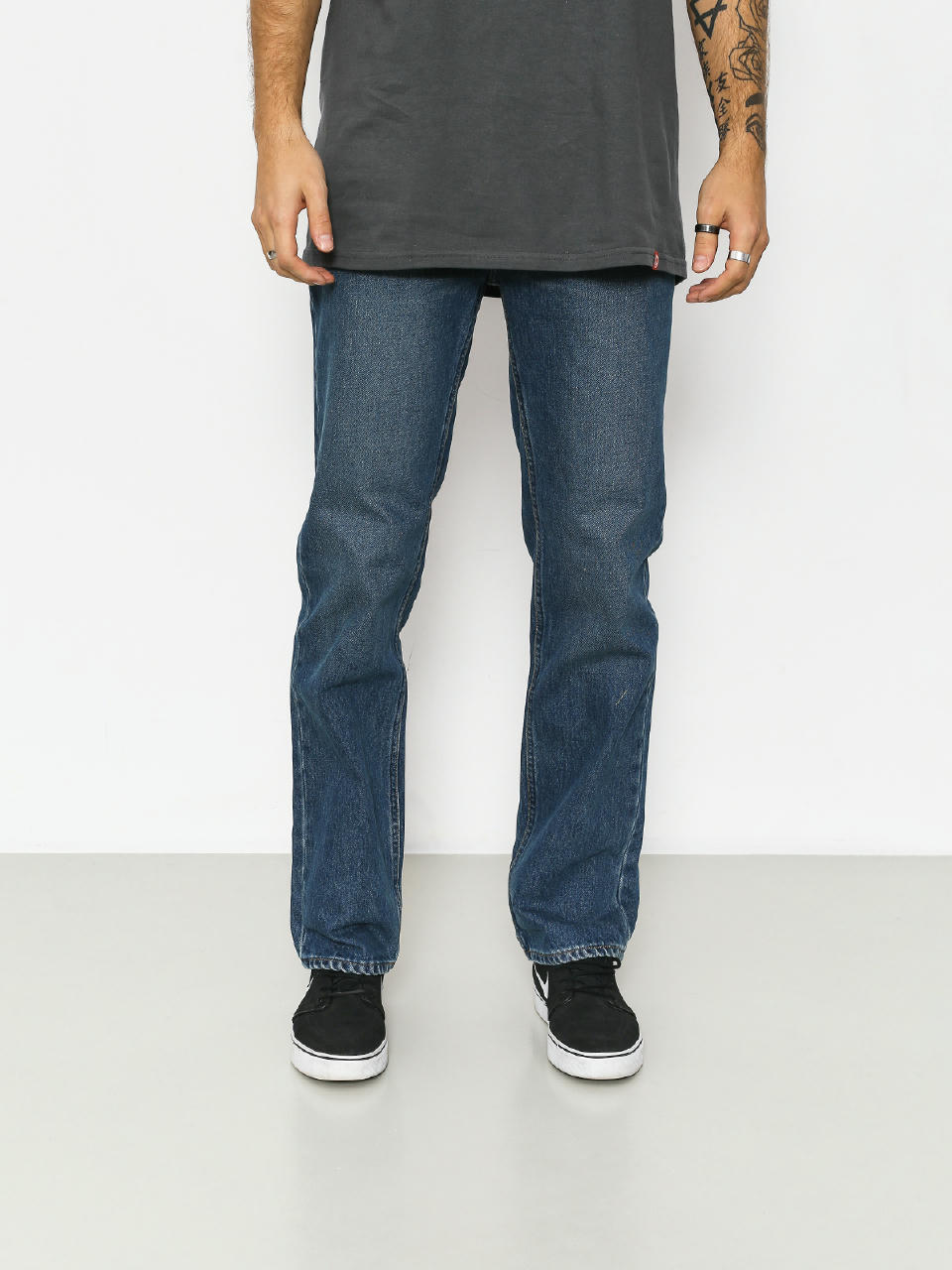 Spodnie Brixton Labor 5 Pkt Denim (worn indigo)