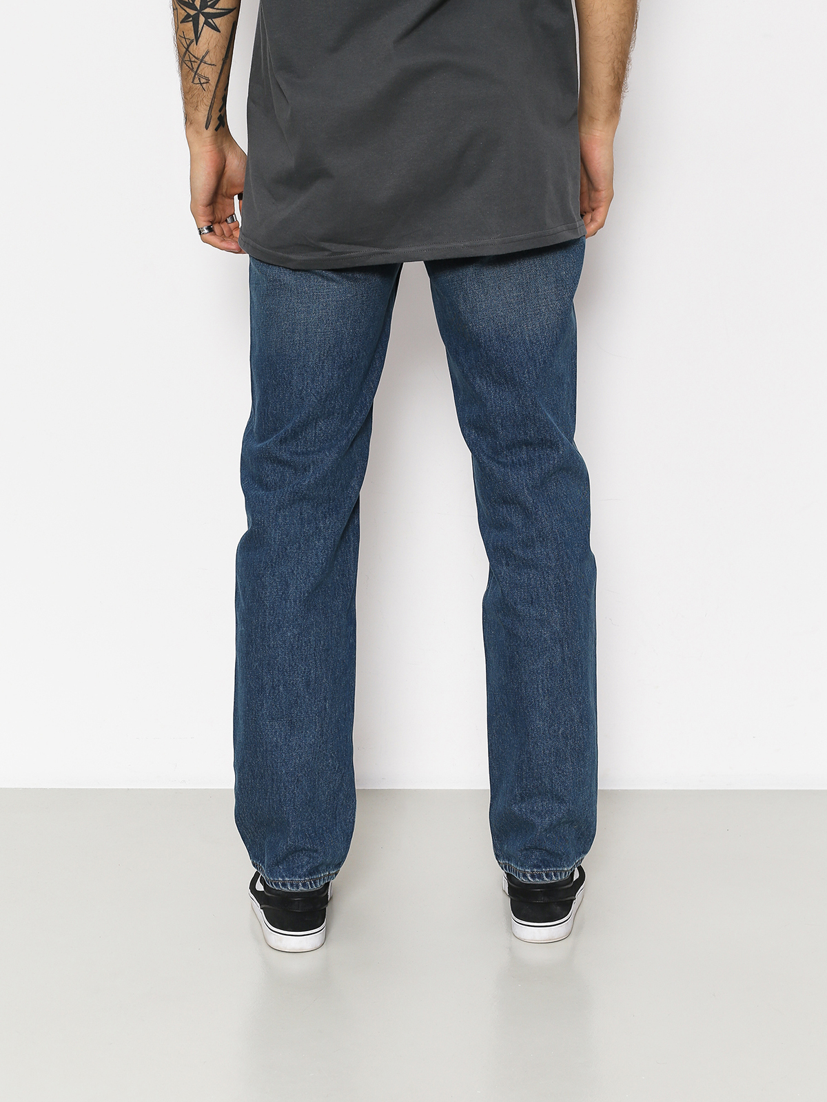 Spodnie Brixton Labor 5 Pkt Denim (worn indigo)