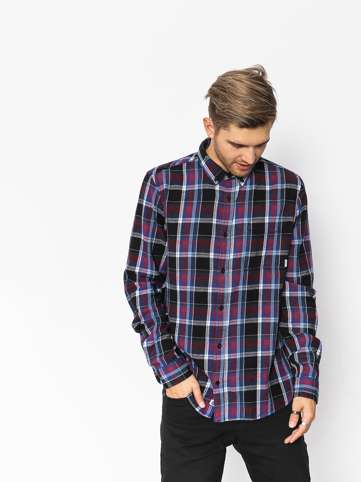 Koszula Element Buffalo Ls (flint black)