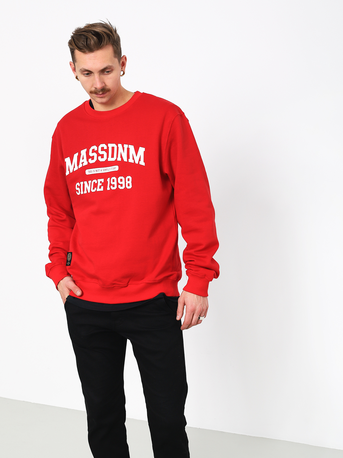 Bluza MassDnm Campus (red)