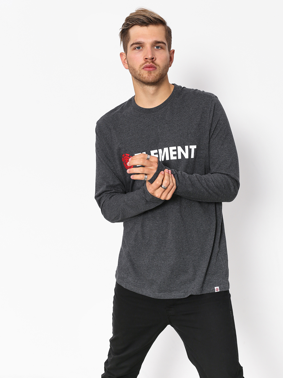 Longsleeve Element Blazin (charcoal heather)