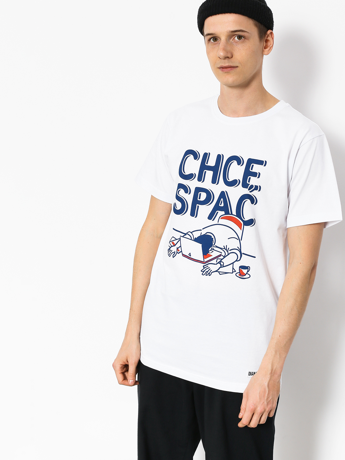 T-shirt Diamante Wear Chcę Spać (white)