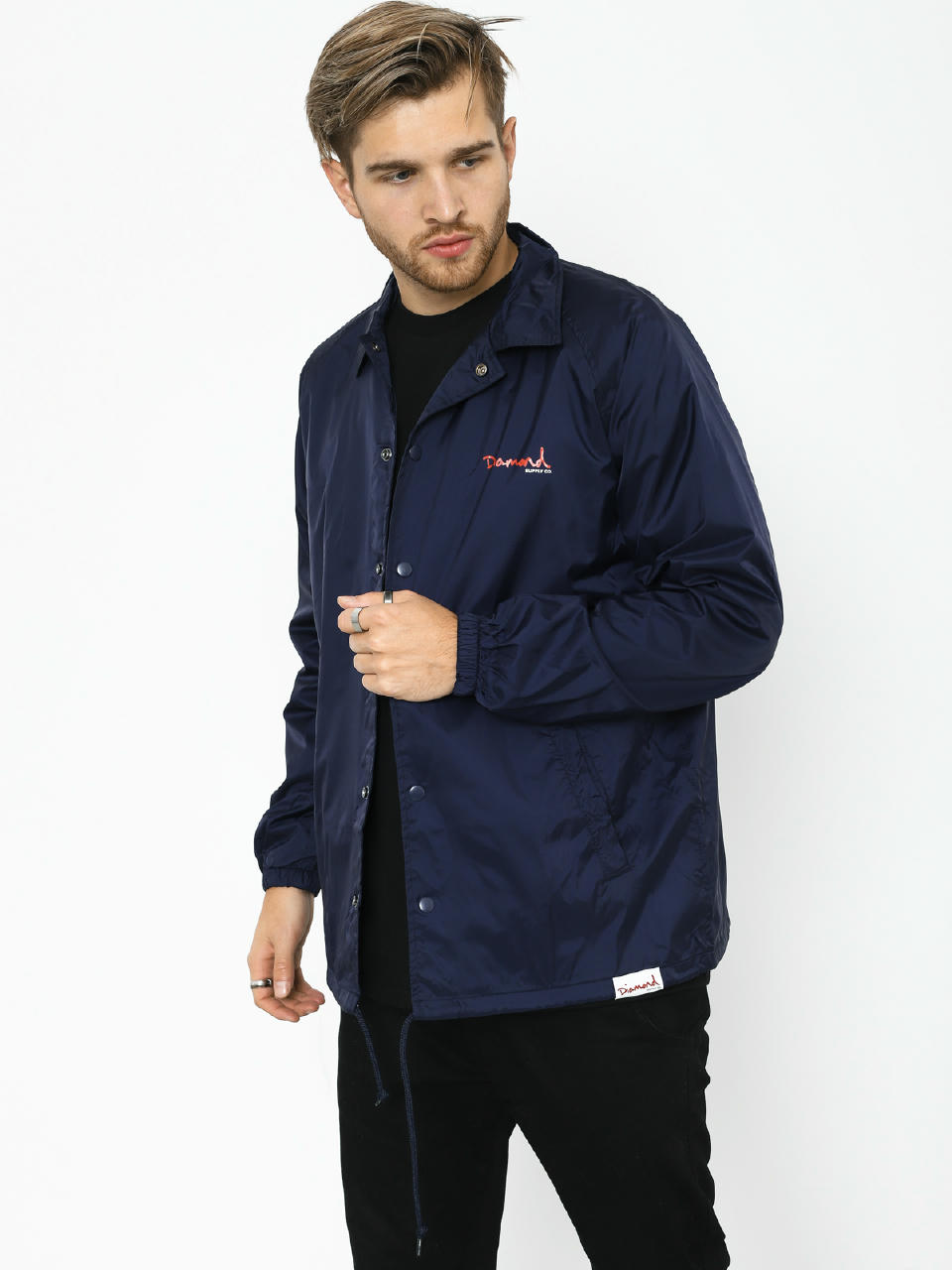 Kurtka Diamond Supply Co. Og Script Coach (navy)