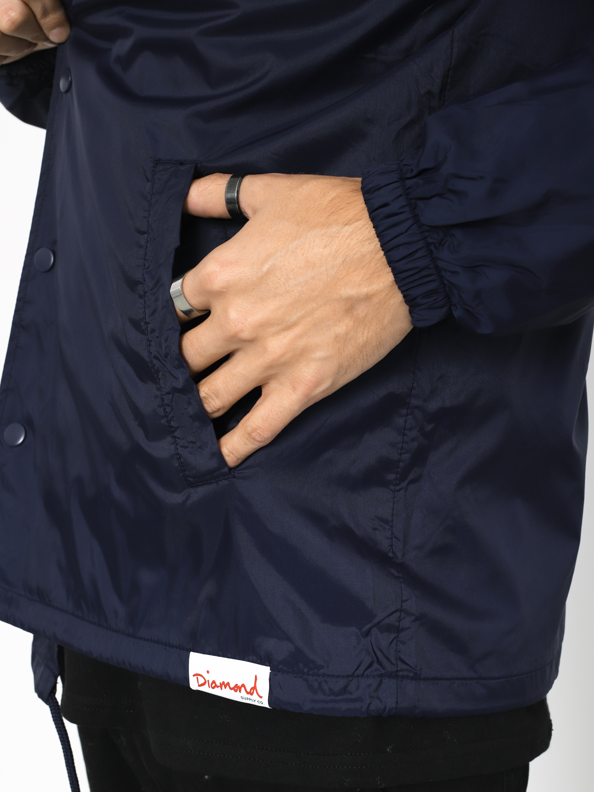 Kurtka Diamond Supply Co. Og Script Coach (navy)