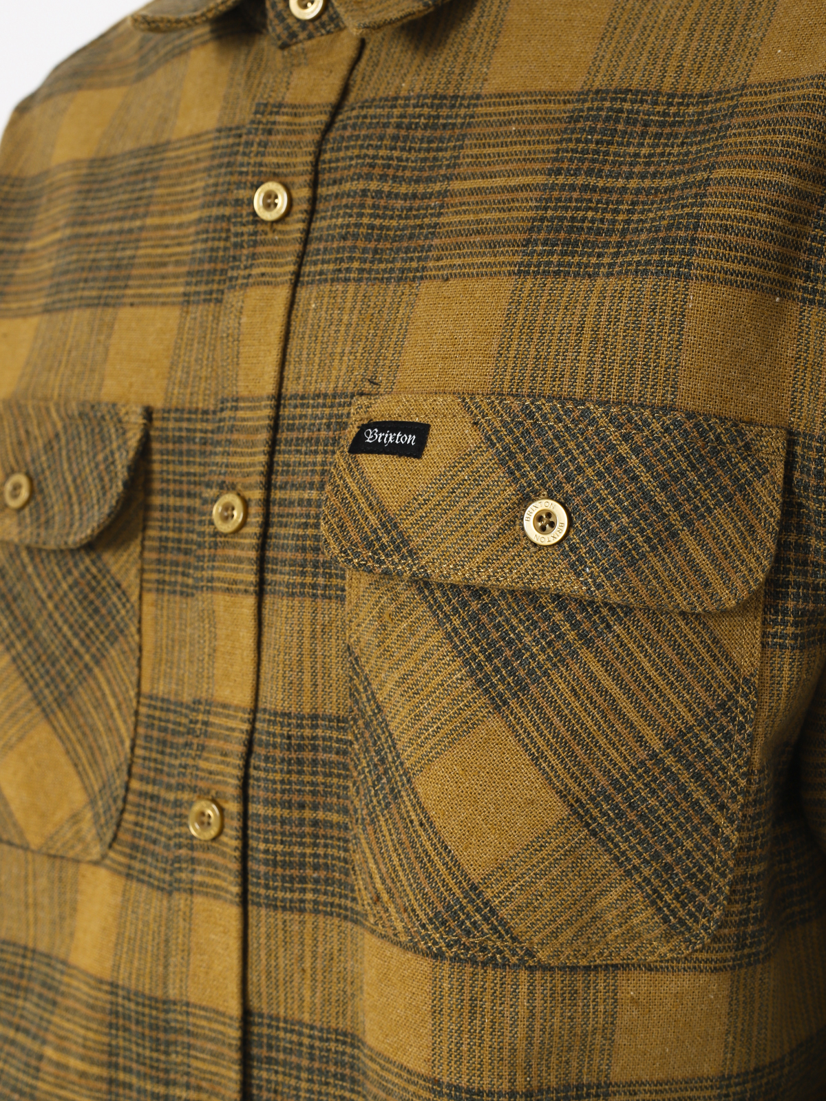 Koszula Brixton Bowery Ls (avocado)