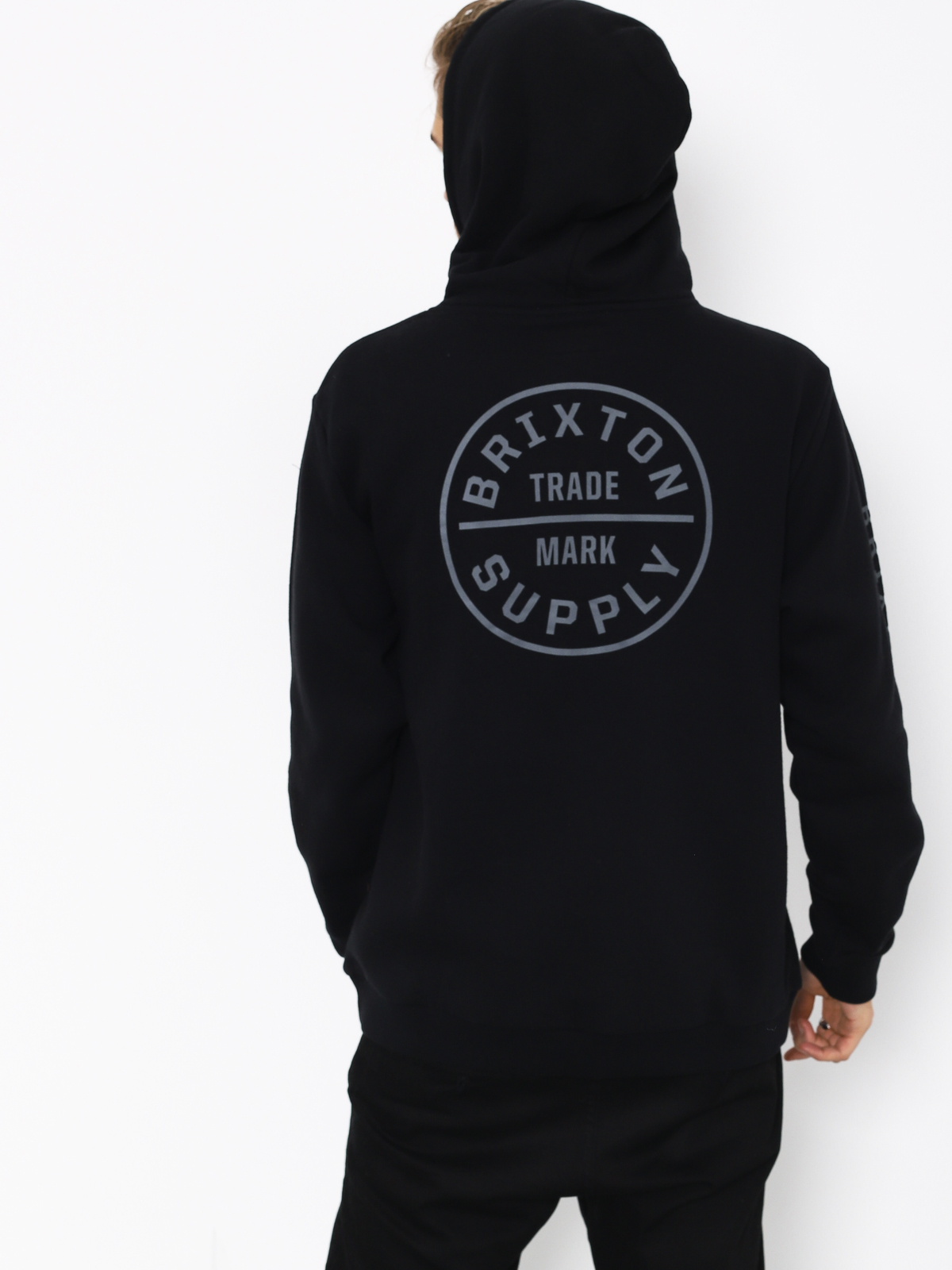 Bluza z kapturem Brixton Oath II Intl HD (black)