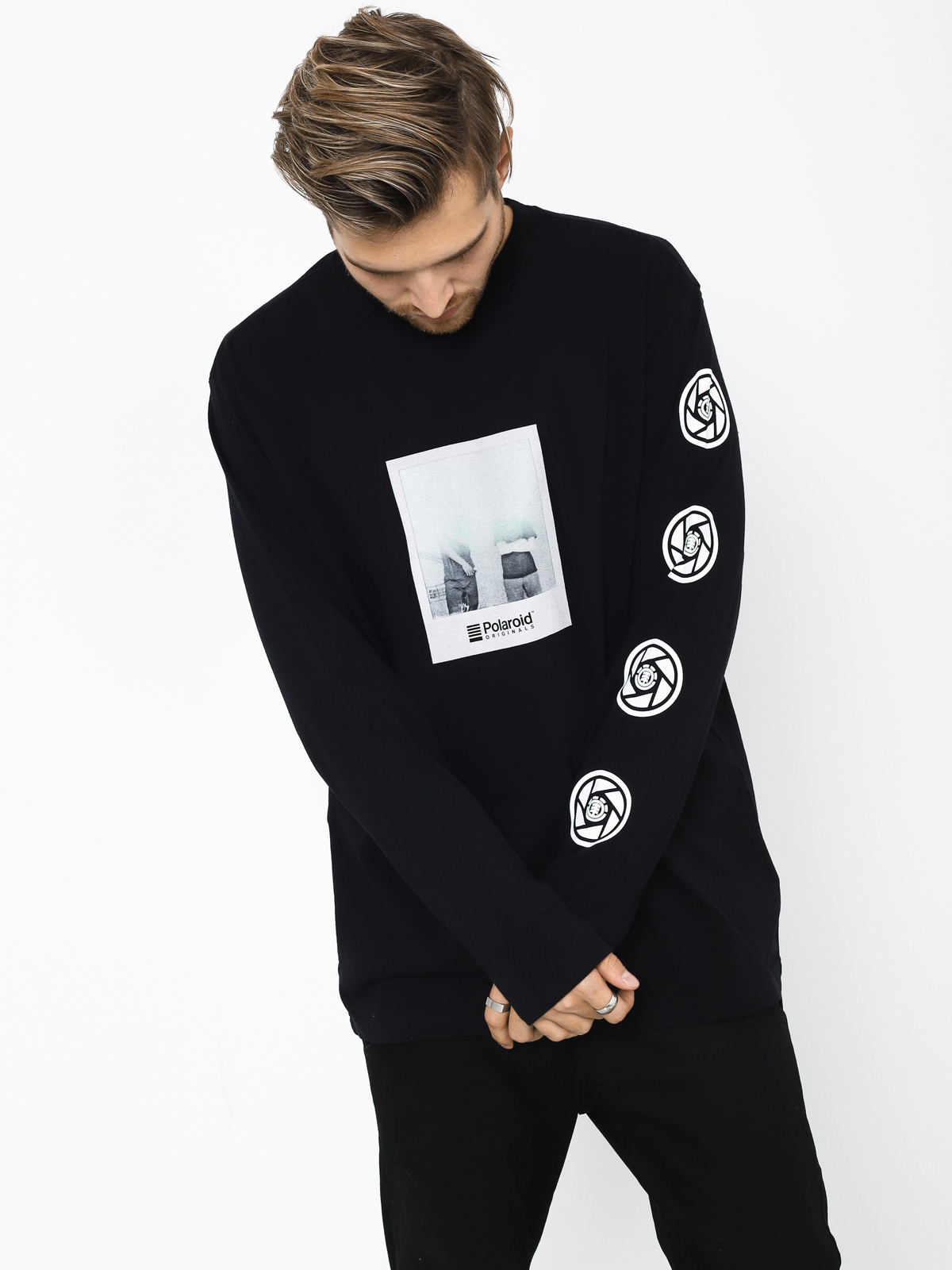 Longsleeve Element Nassim (flint black)