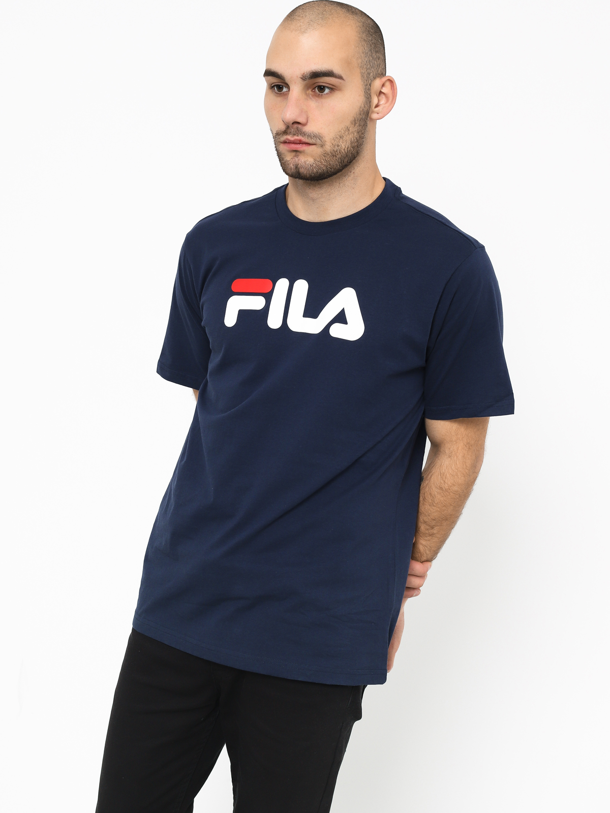 T-shirt Fila Pure Short Sleeve Shirt (black iris)