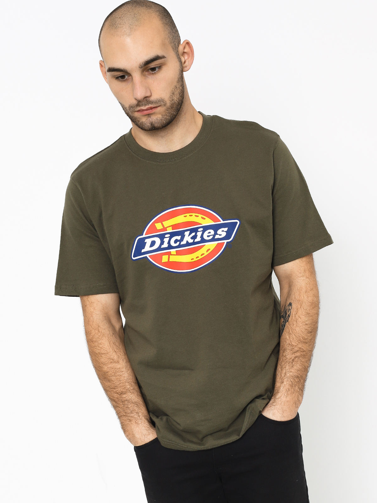 T-shirt Dickies Horseshoe (dark olive)