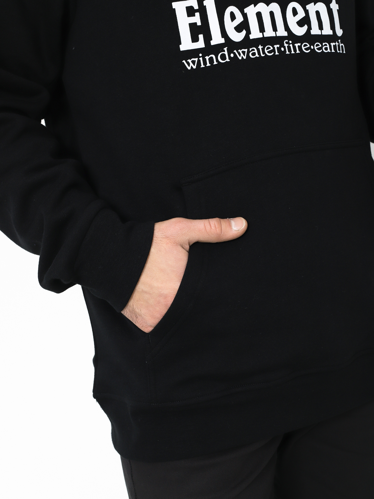 Bluza z kapturem Element Vertical HD (flint black)