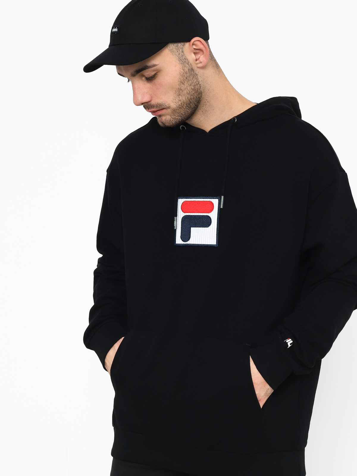 Bluza z kapturem Fila Shawn HD (black)