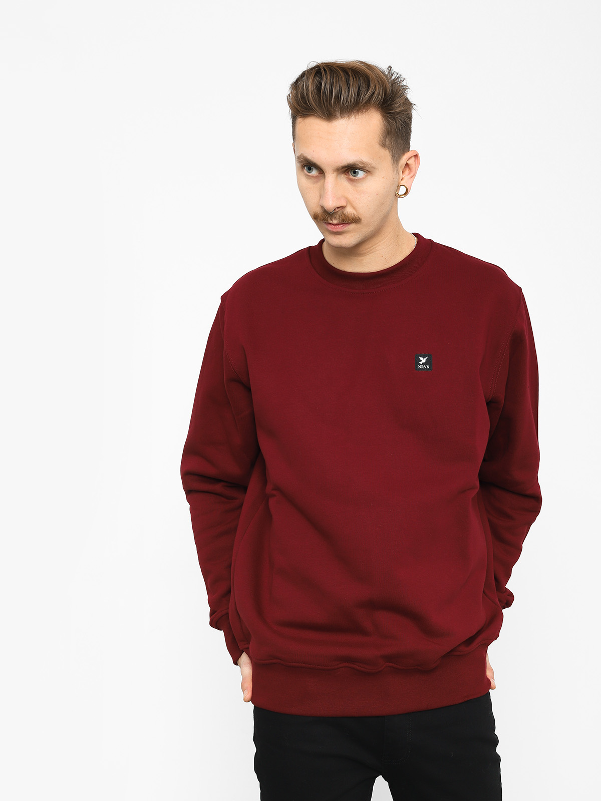 Bluza Nervous Icon (maroon)