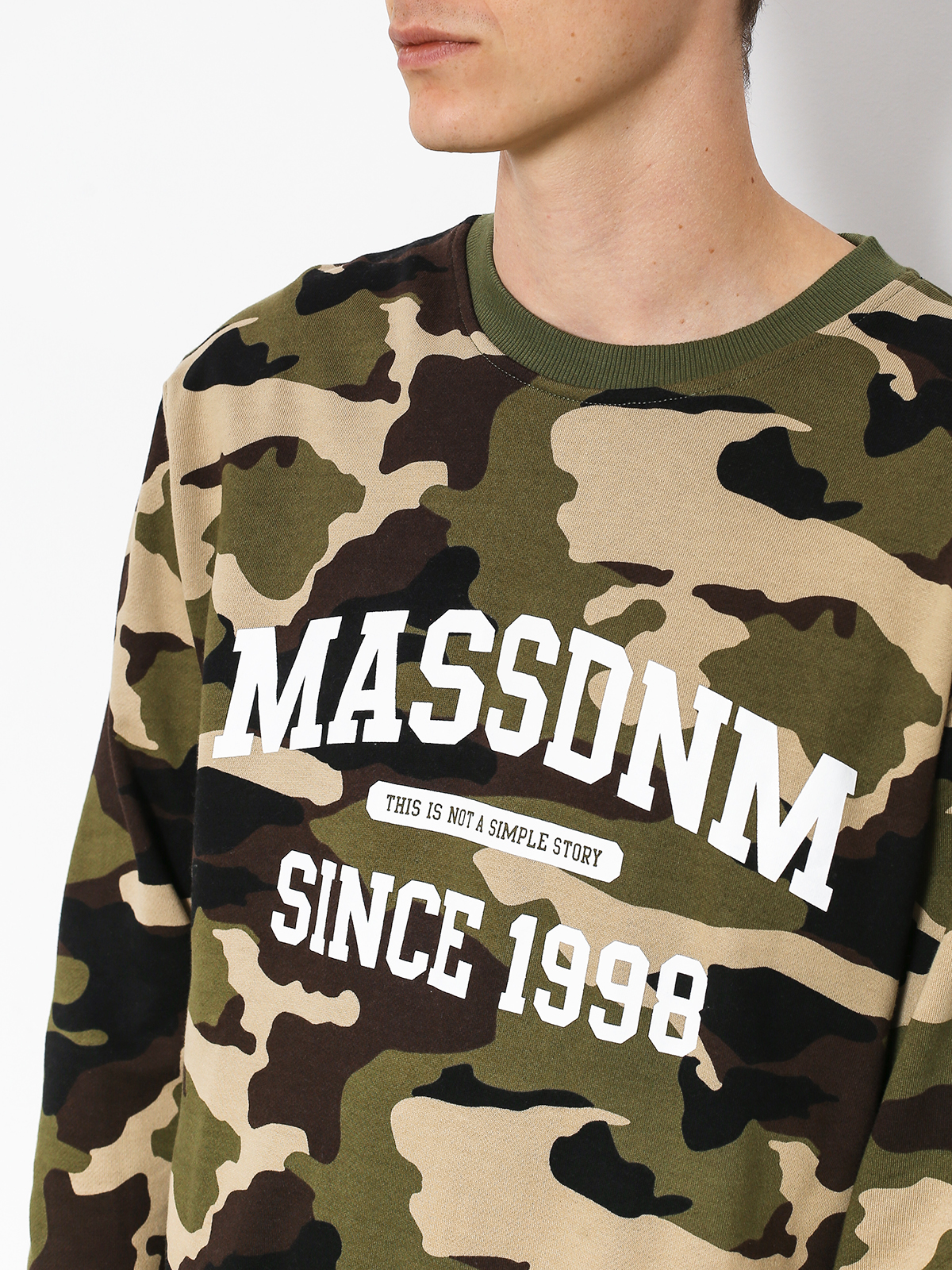 Bluza MassDnm Campus (woodland camo)