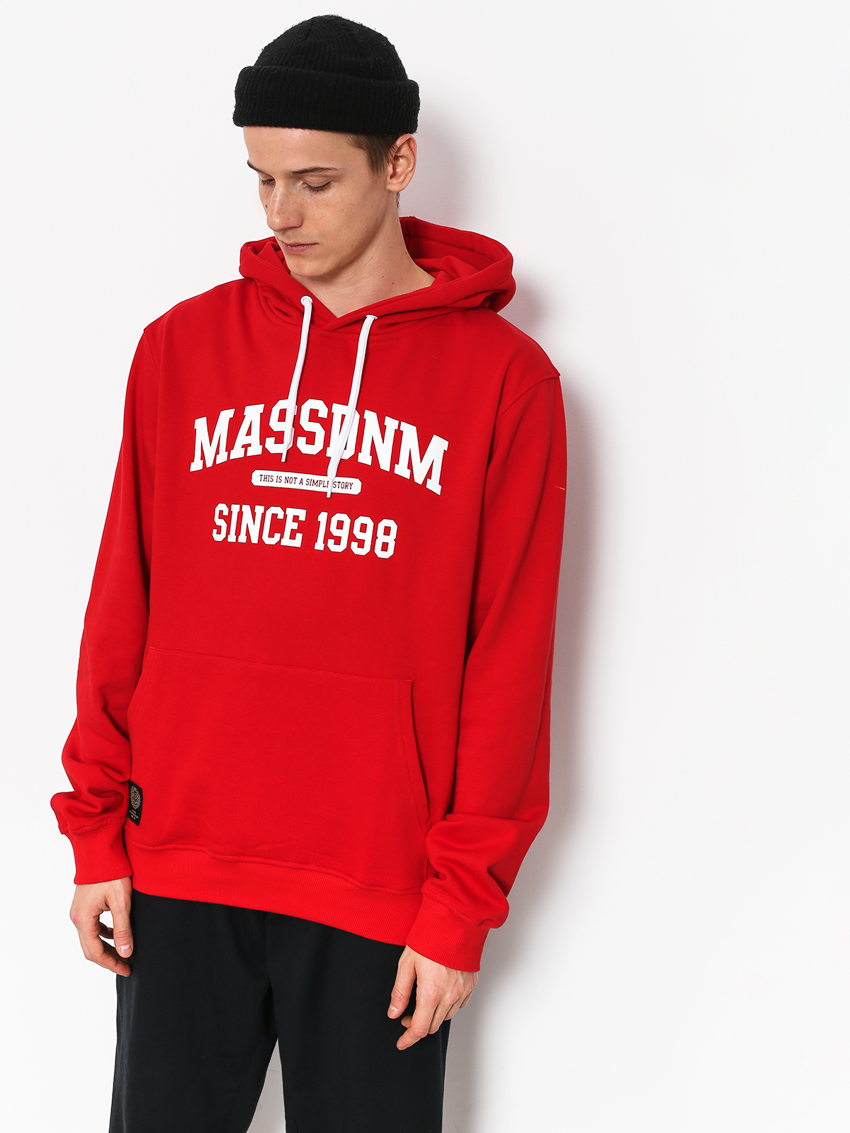 Bluza z kapturem MassDnm Campus HD (red)