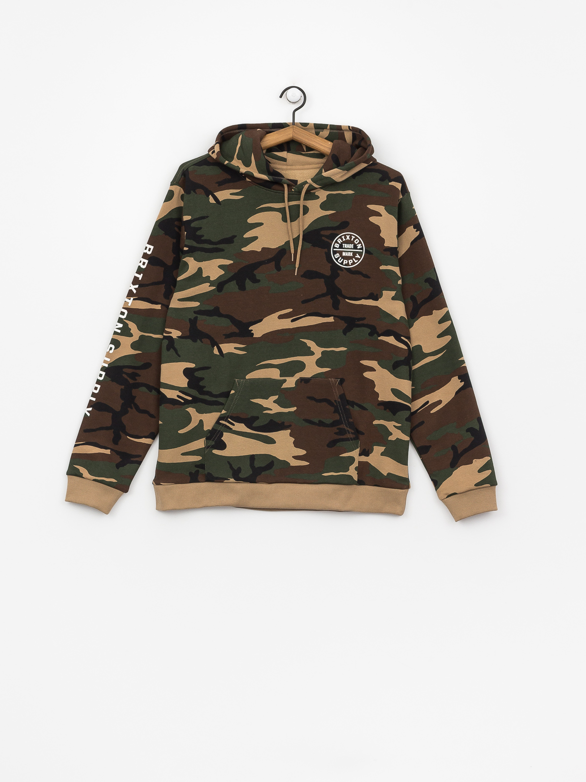 Bluza z kapturem Brixton Oath II Intl HD (camo)
