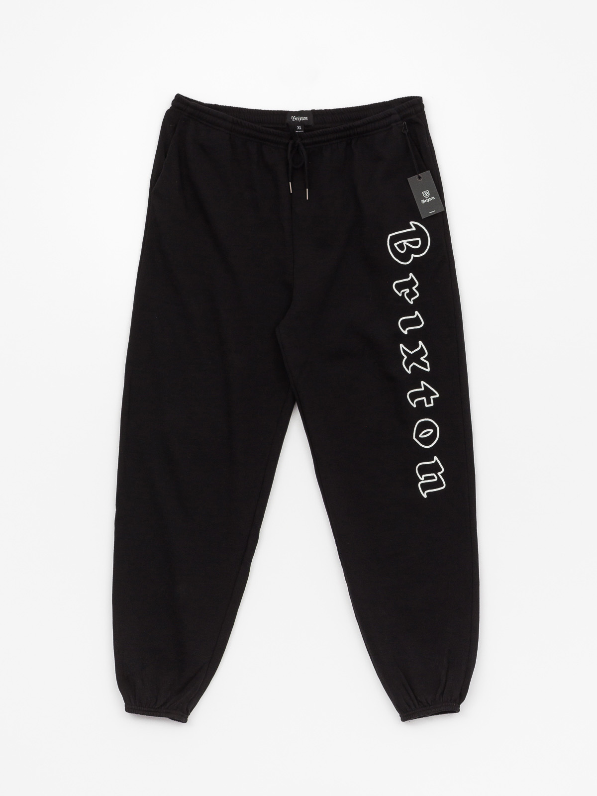 Spodnie Brixton Proxy Sweatpant (black/white)