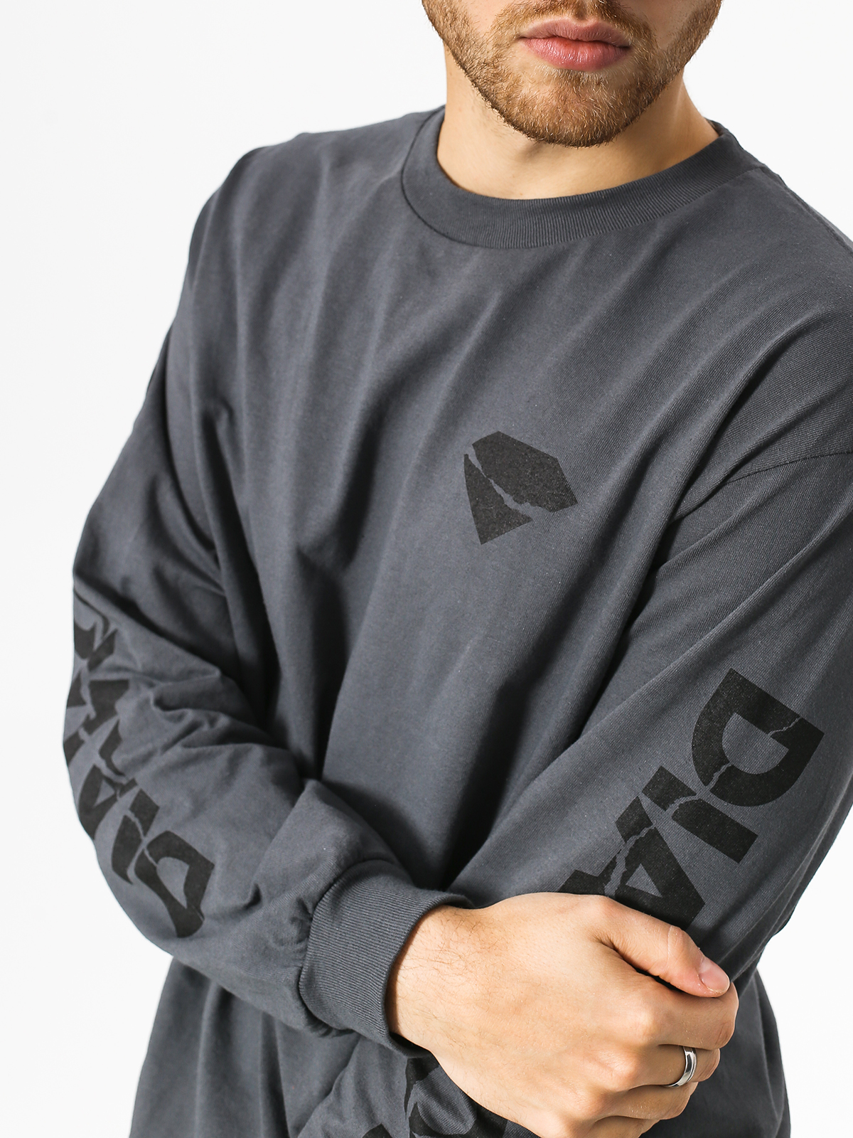 Longsleeve Diamond Supply Co. Psychotic (charcoal)