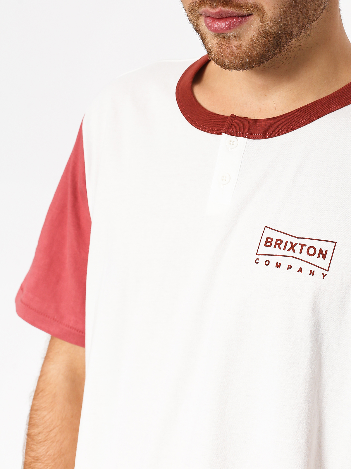 T-shirt Brixton Wedge Hnly (off white/rust)