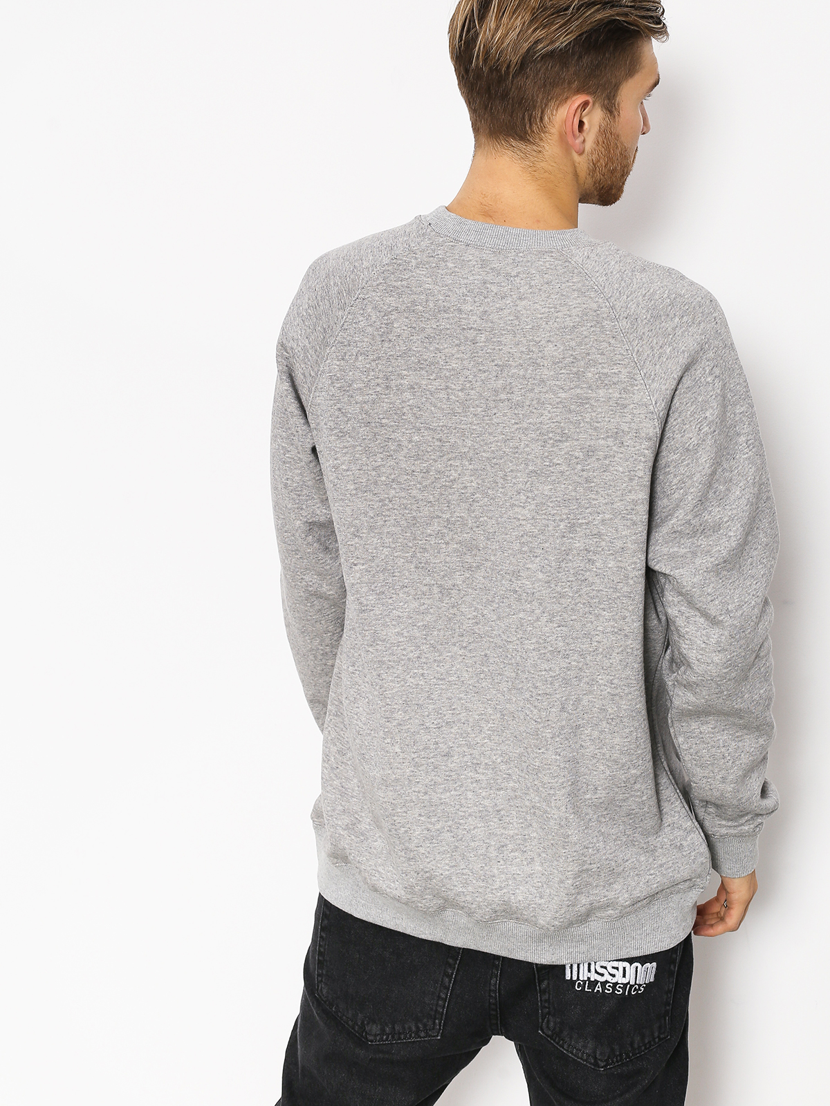 Bluza Brixton Rawson Crew (heather grey)