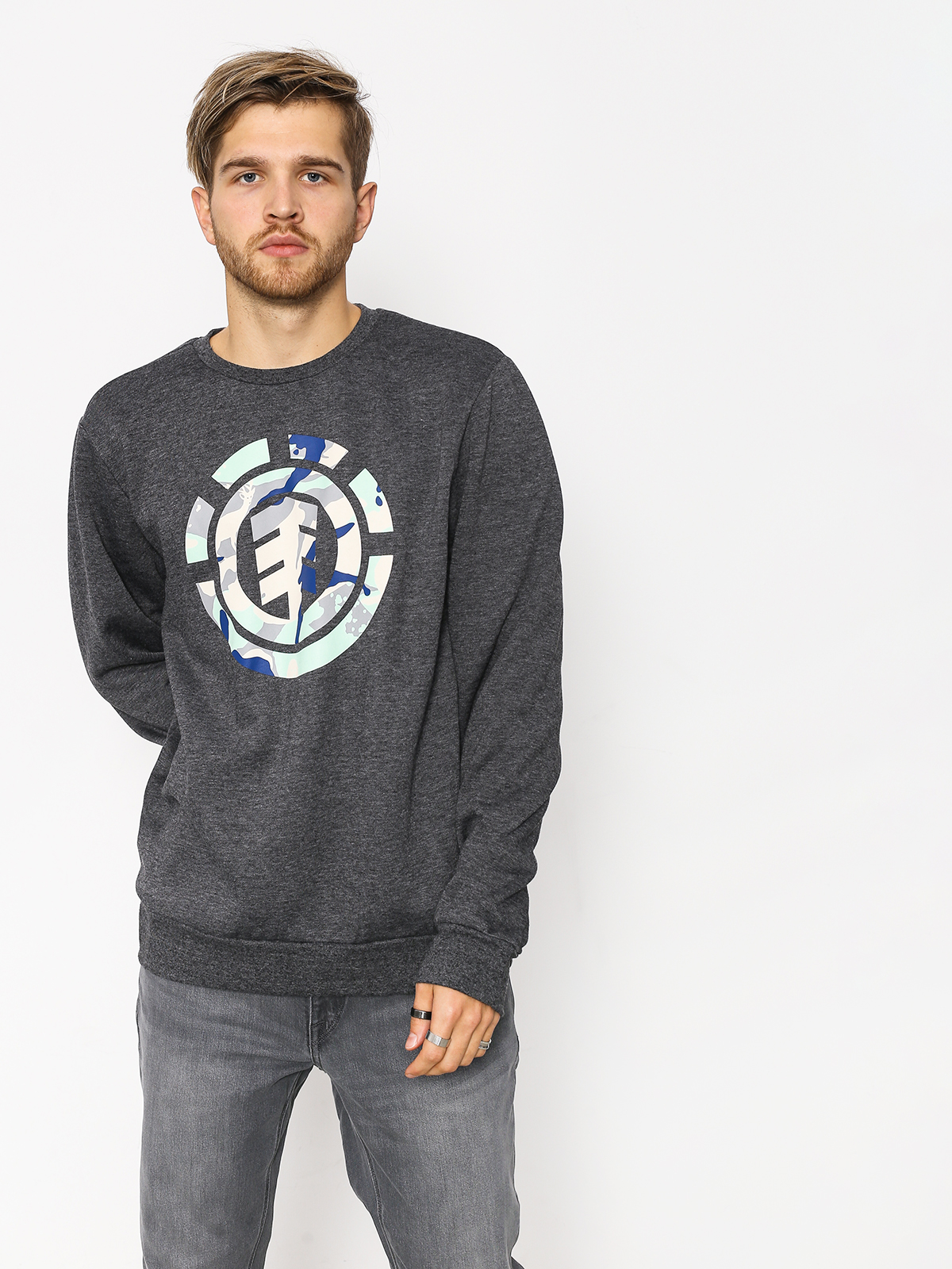 Bluza Element Spirit Camo Crew (charcoal heather)
