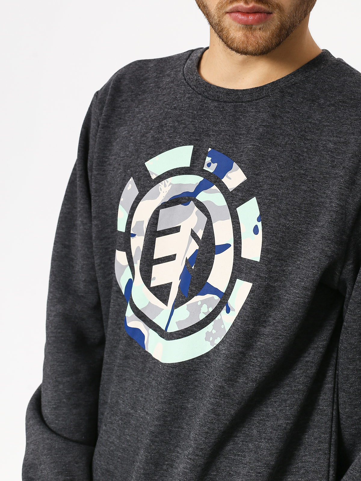 Bluza Element Spirit Camo Crew (charcoal heather)