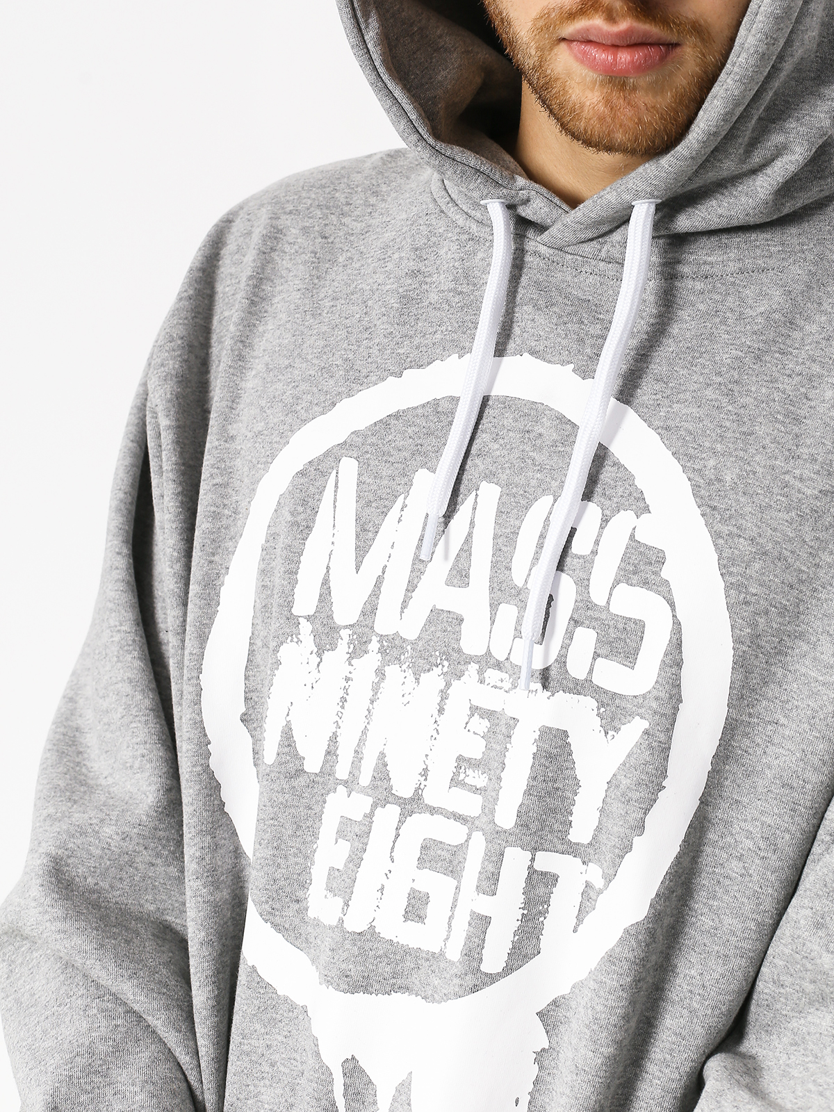 Bluza z kapturem MassDnm Return HD (light heather grey)