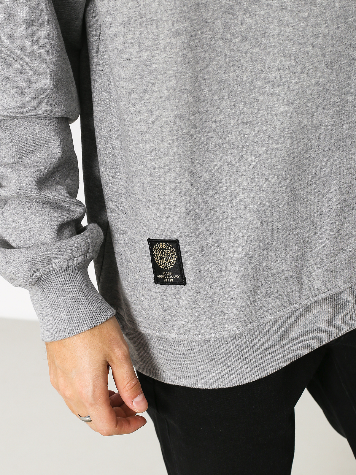 Bluza MassDnm Line Up (light heather grey)