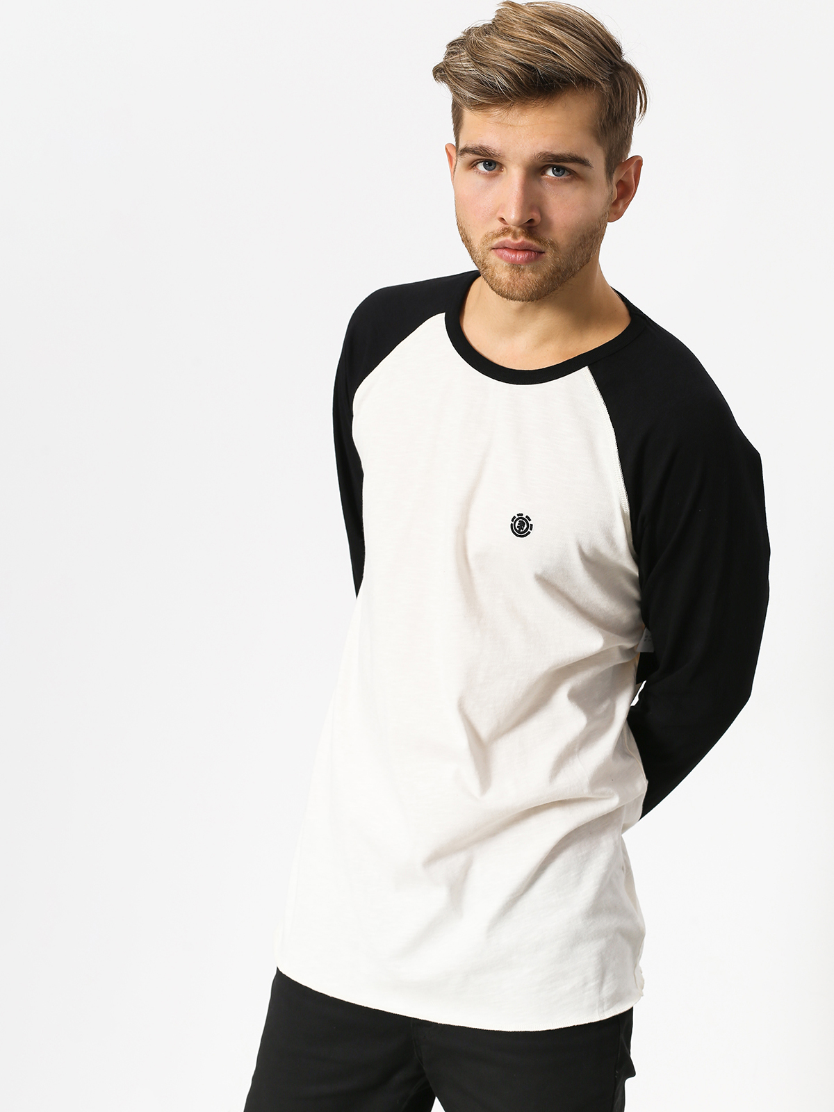 Longsleeve Element Blunt (flint black)