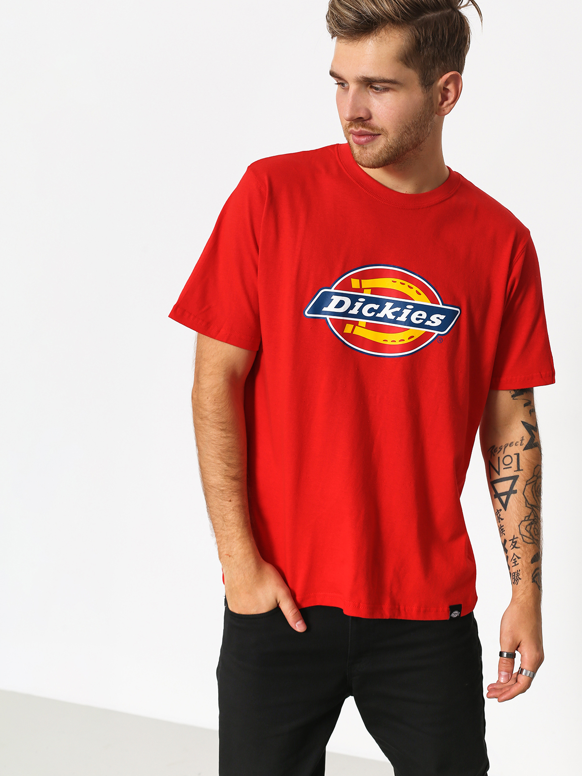 T-shirt Dickies Horseshoe (fiery red)