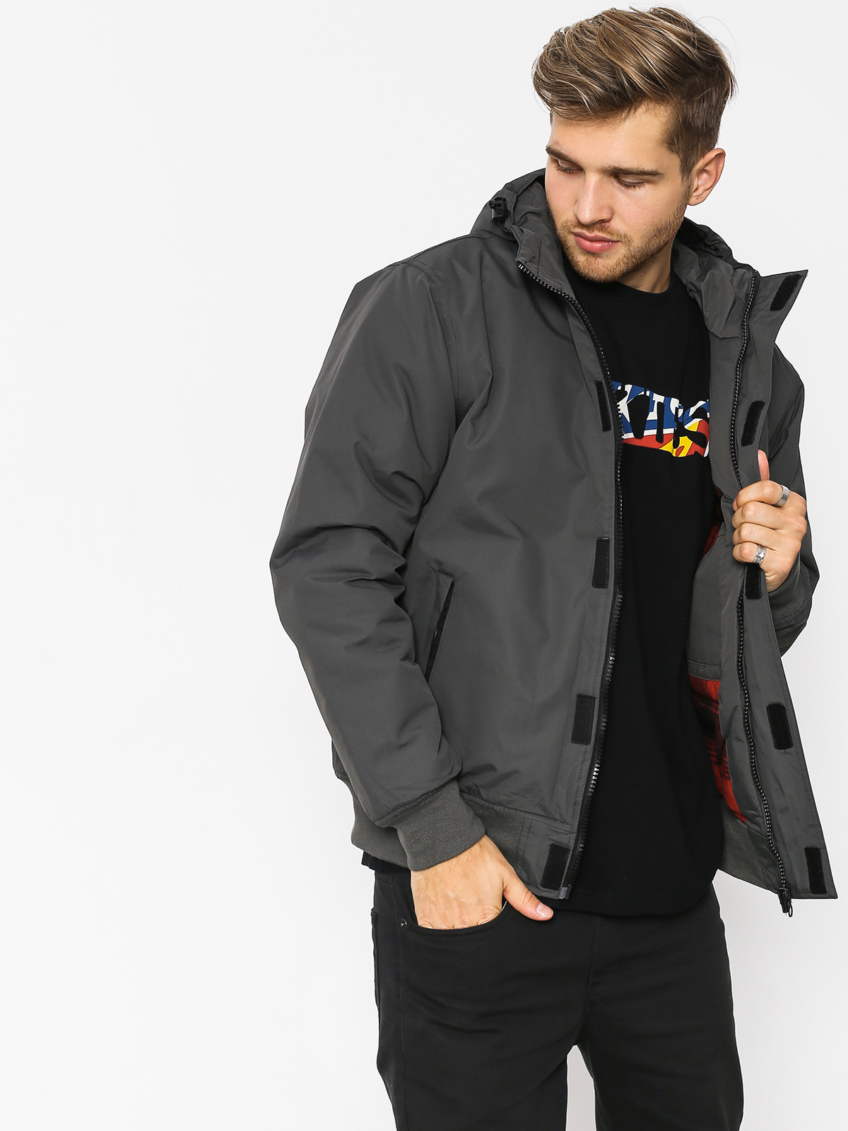 Kurtka Dickies Cornwell (charcoal grey)