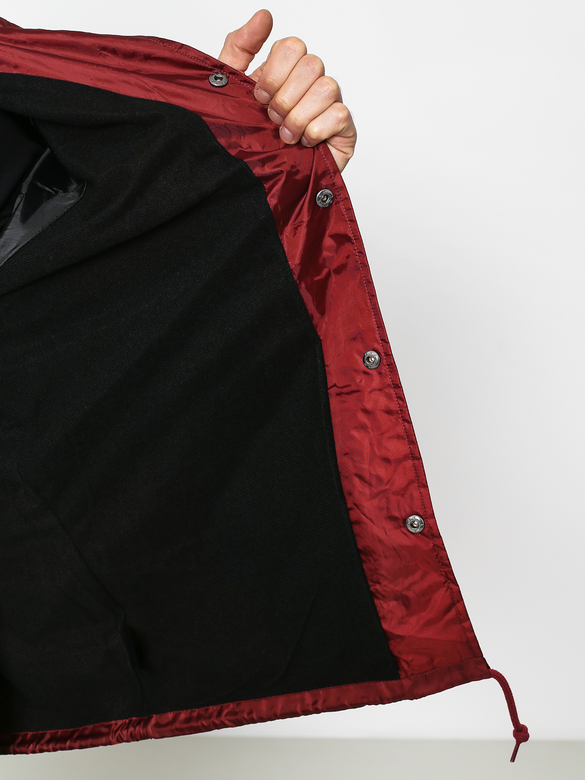 Kurtka Brixton Primo (burgundy/black)