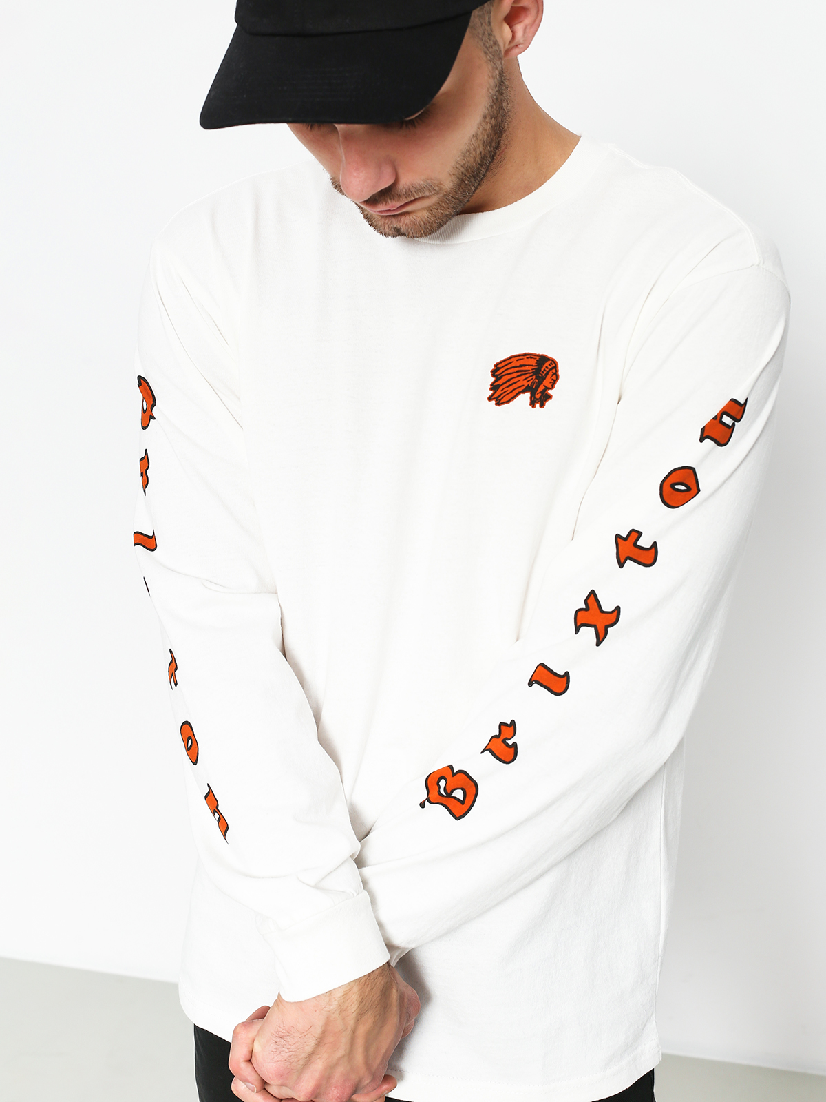 Longsleeve Brixton Primo Ls Stt (off white)