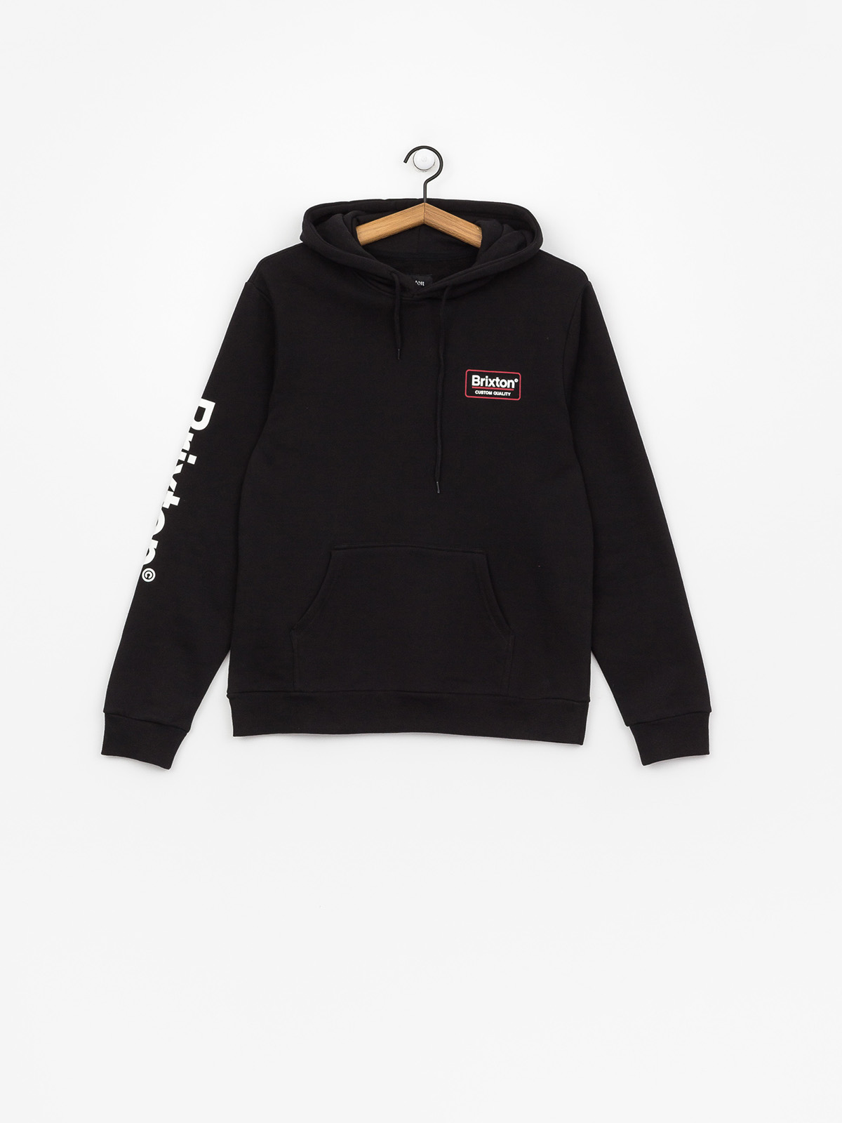 Bluza z kapturem Brixton Palmer II Intl HD (black)