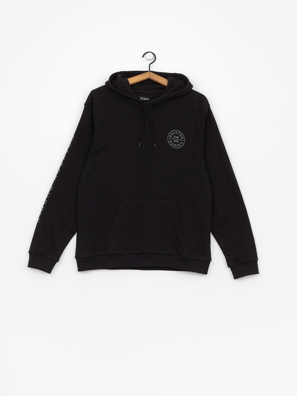 Bluza z kapturem Brixton Oath II Intl HD (black)