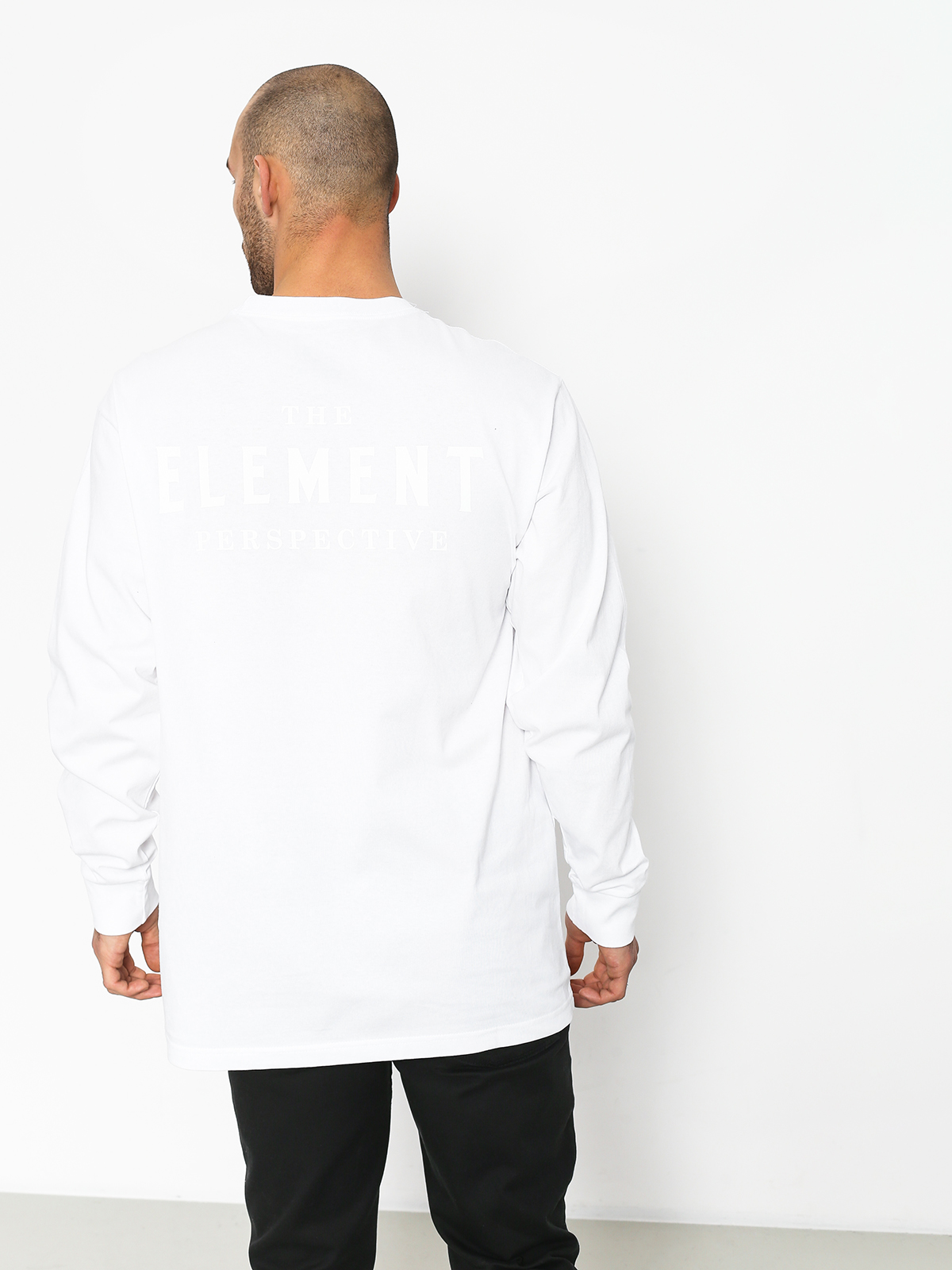 Longsleeve Element Brandon Westgate (optic white)