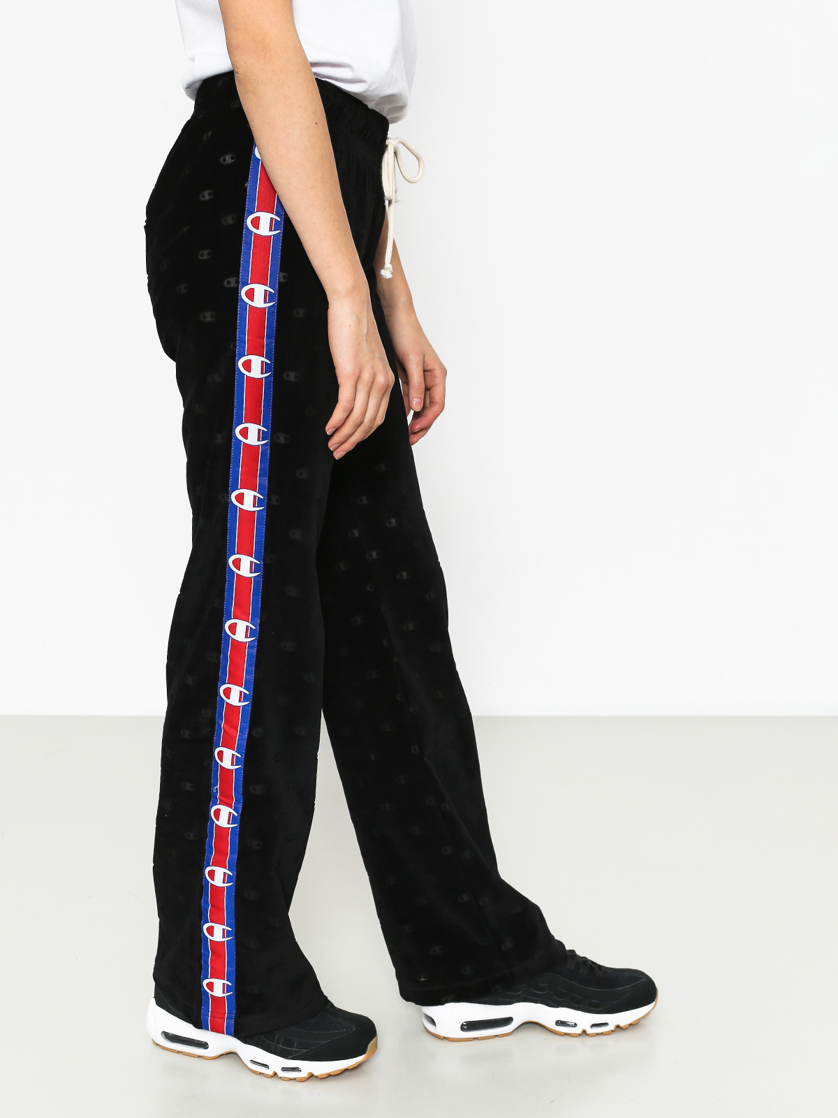 Spodnie Champion Wide Leg Pants Wmn (nbk)