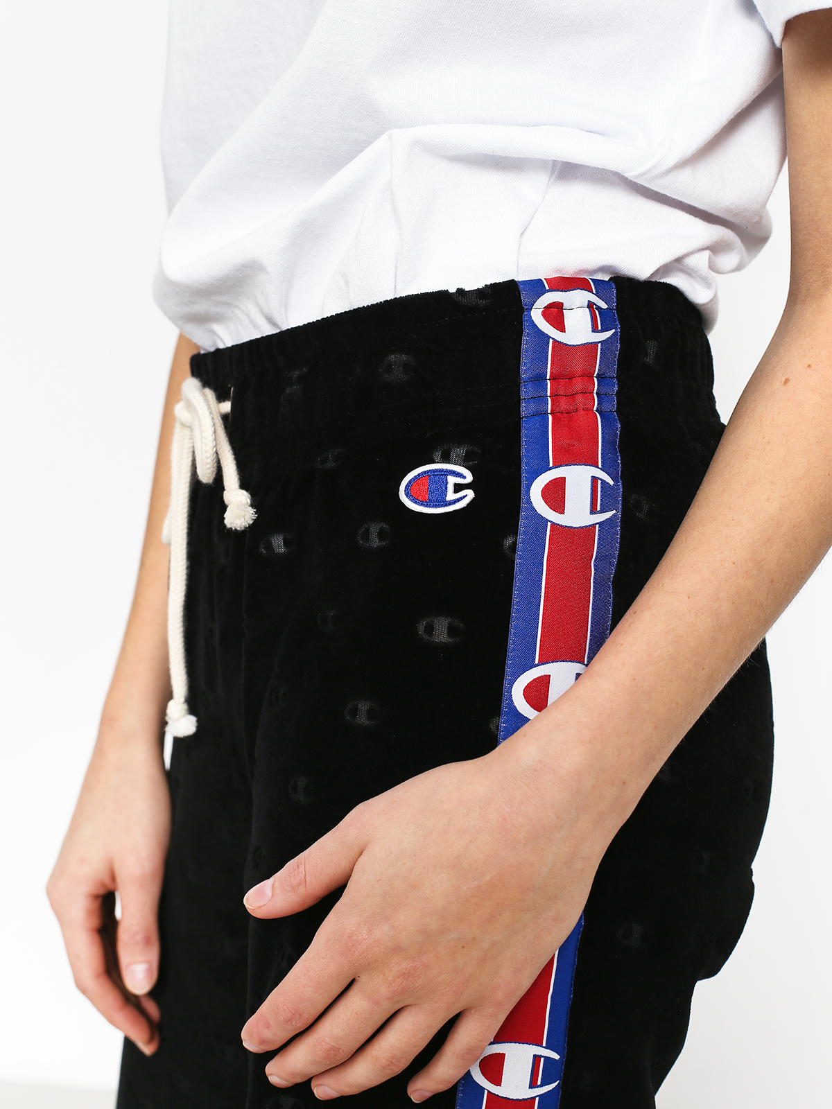 Spodnie Champion Wide Leg Pants Wmn (nbk)